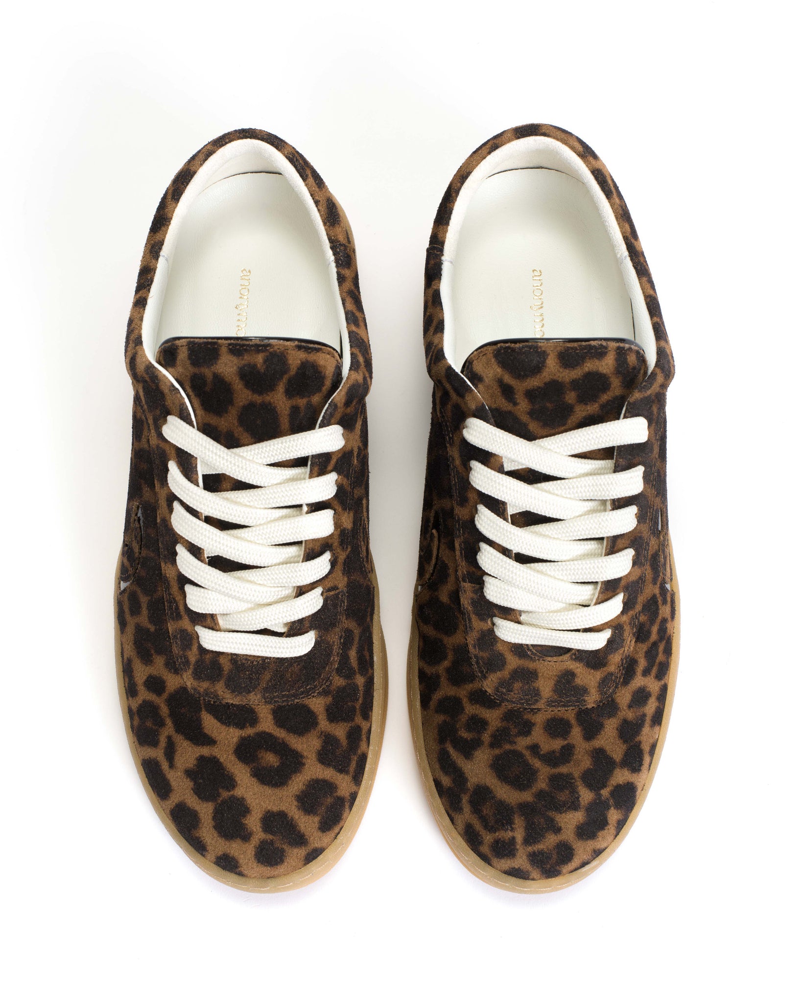 Blaire Calf suede print & polished soft calf Leopard & black - Anonymous Copenhagen
