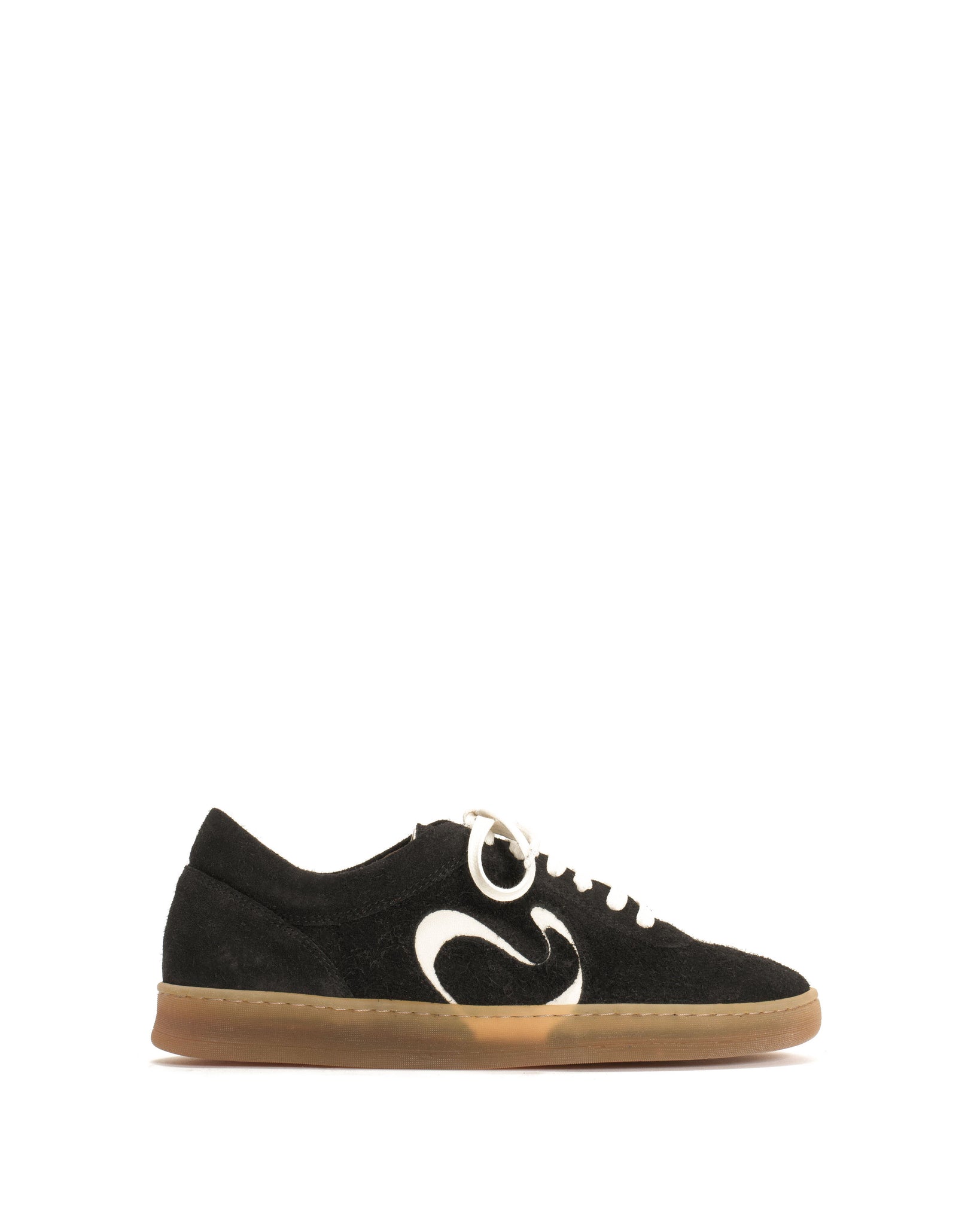 Blaire hevea Plushed calf suede Black - Anonymous Copenhagen