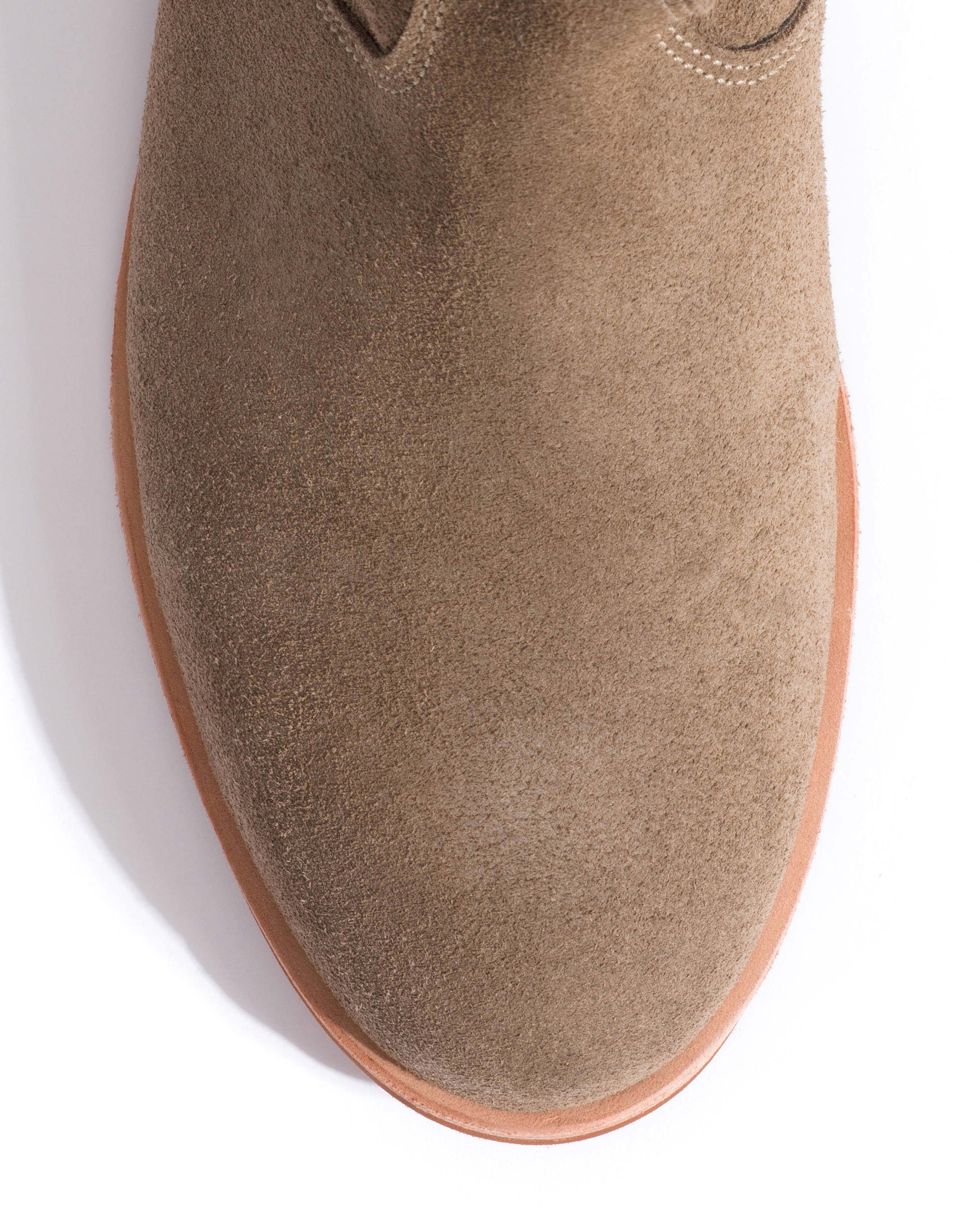 Claudia Calf suede Mushroom