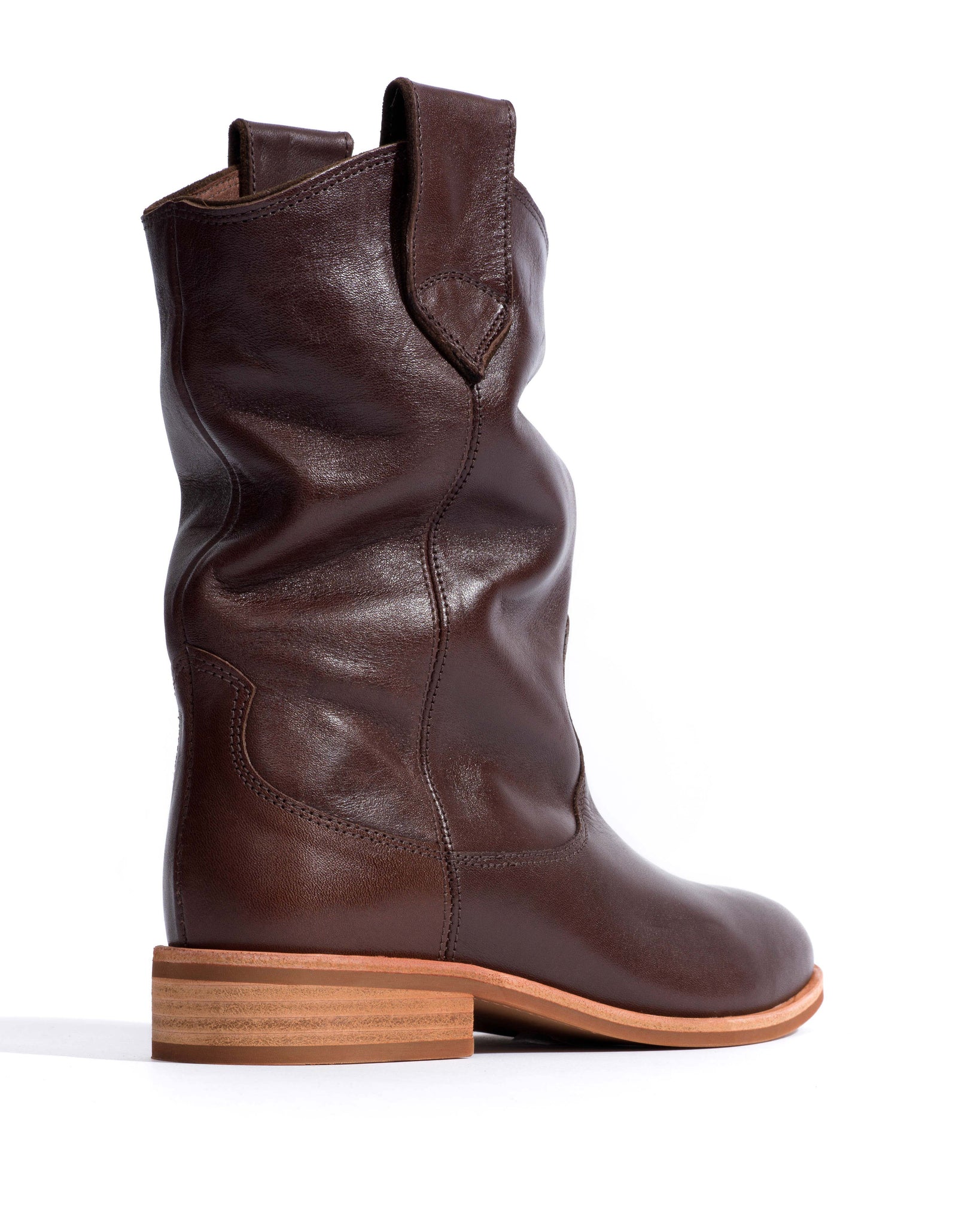 Claudia Vegetal soft calf Coffee brown