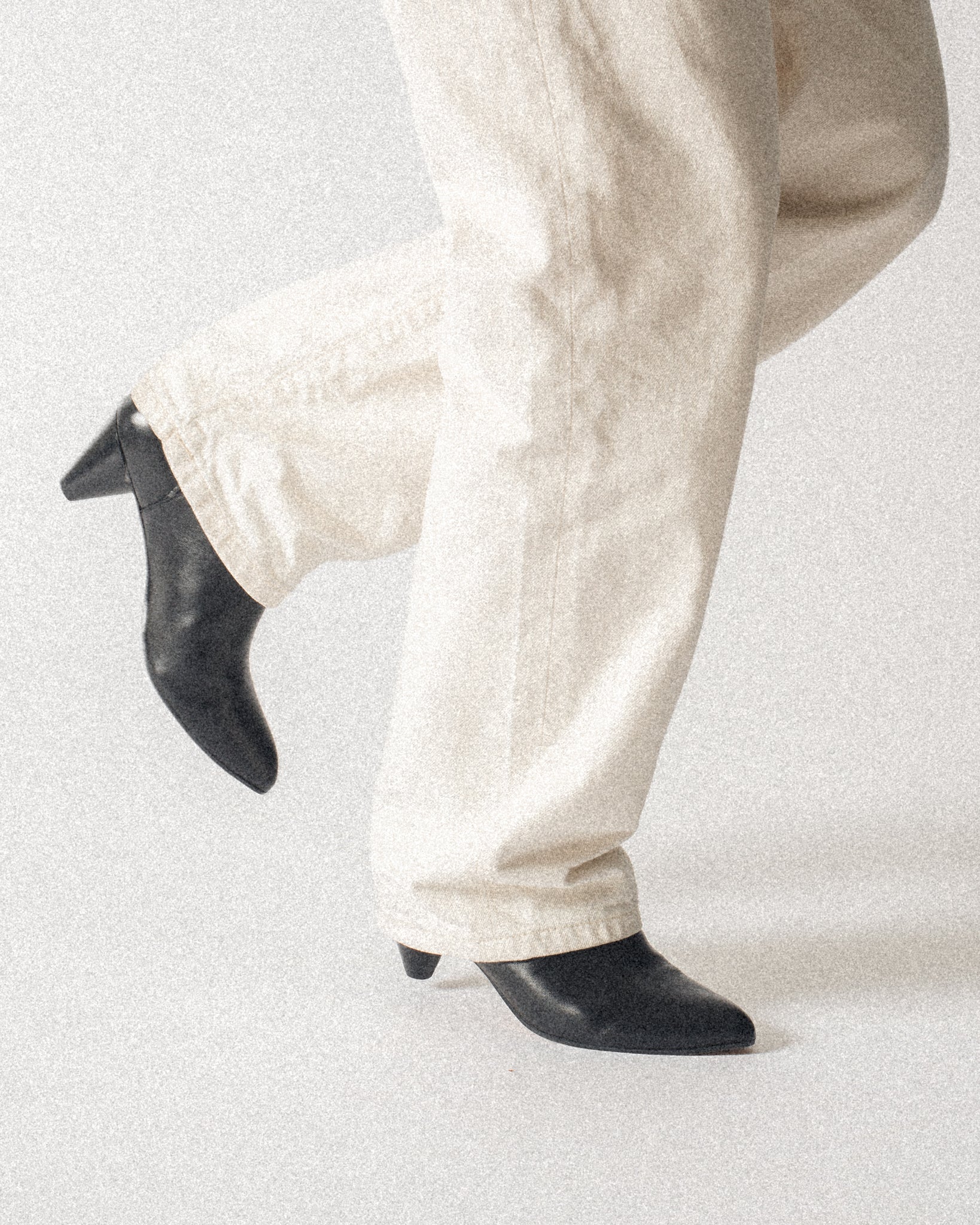 Clivia 50 cone Soft calf Black - Anonymous Copenhagen