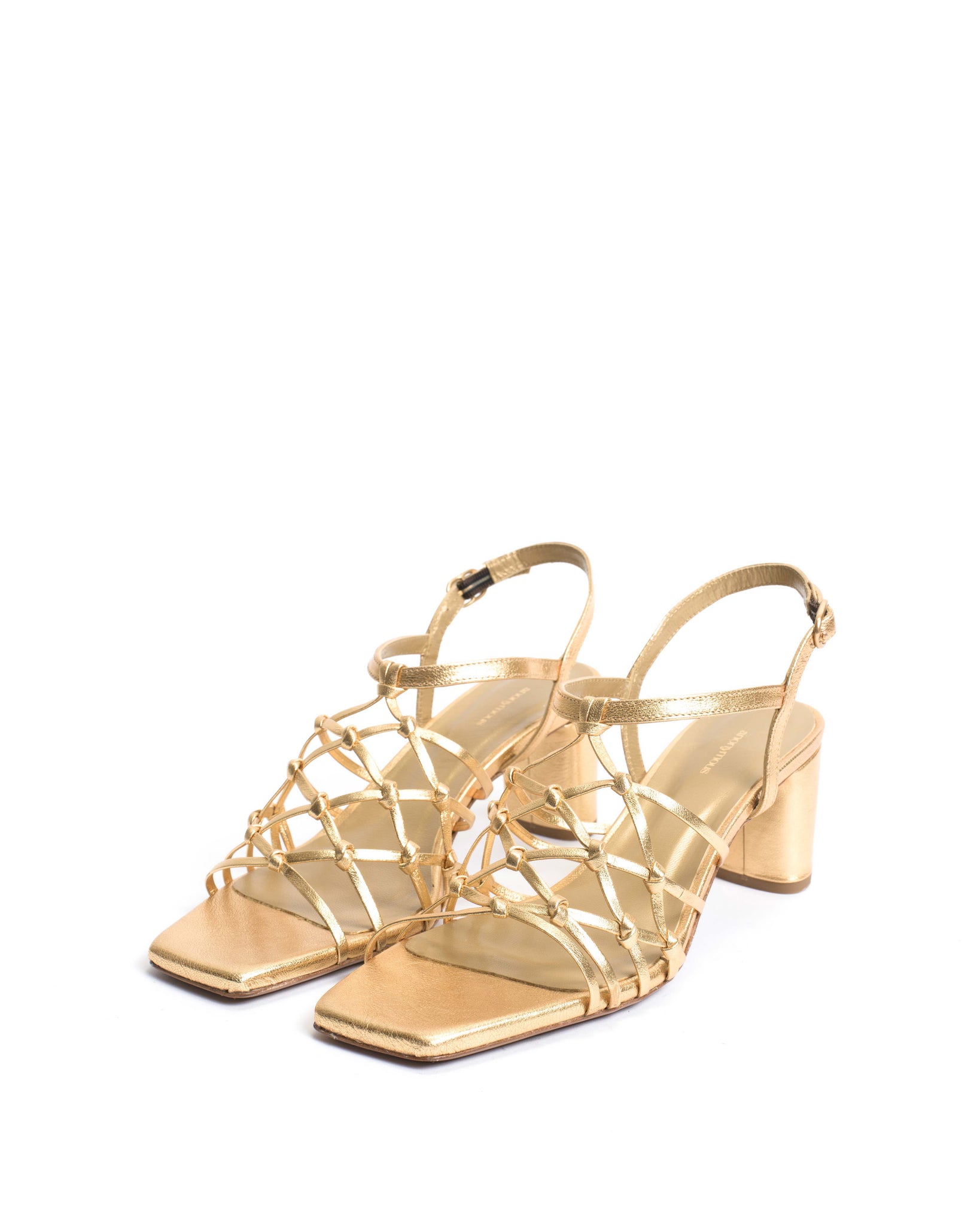 Coco 60 Hand-braided leather Gold - Anonymous Copenhagen