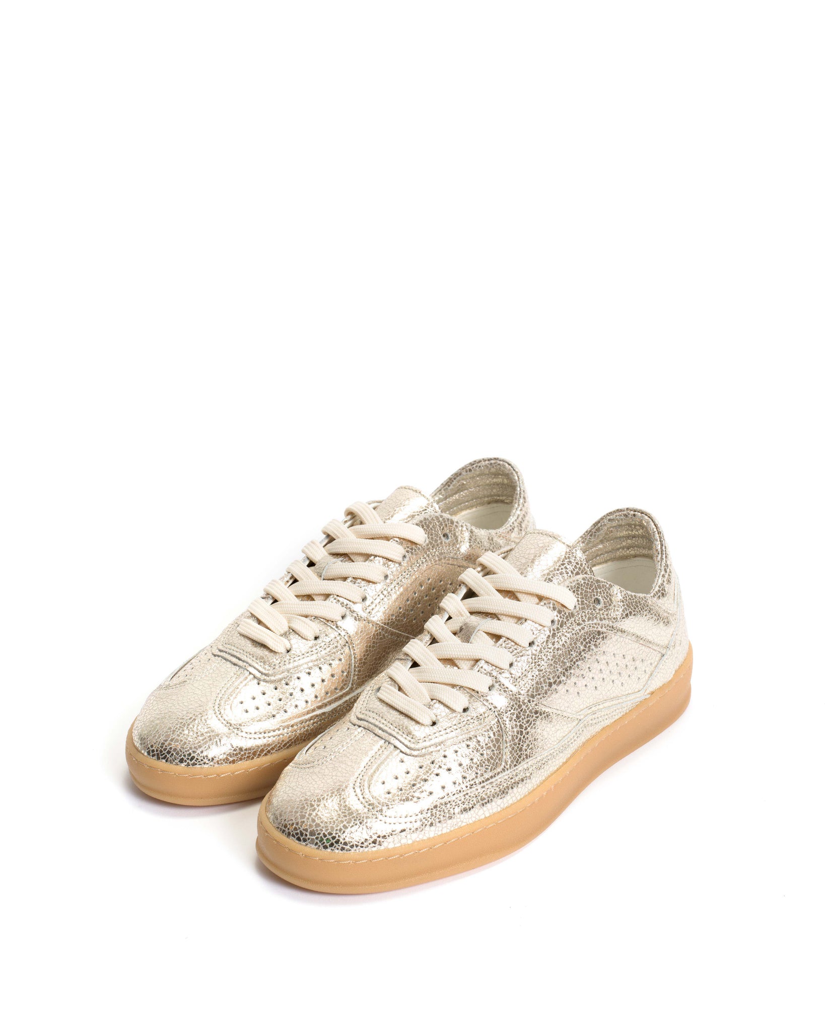 Dabbie Crackled metallic goat Champagne - Anonymous Copenhagen