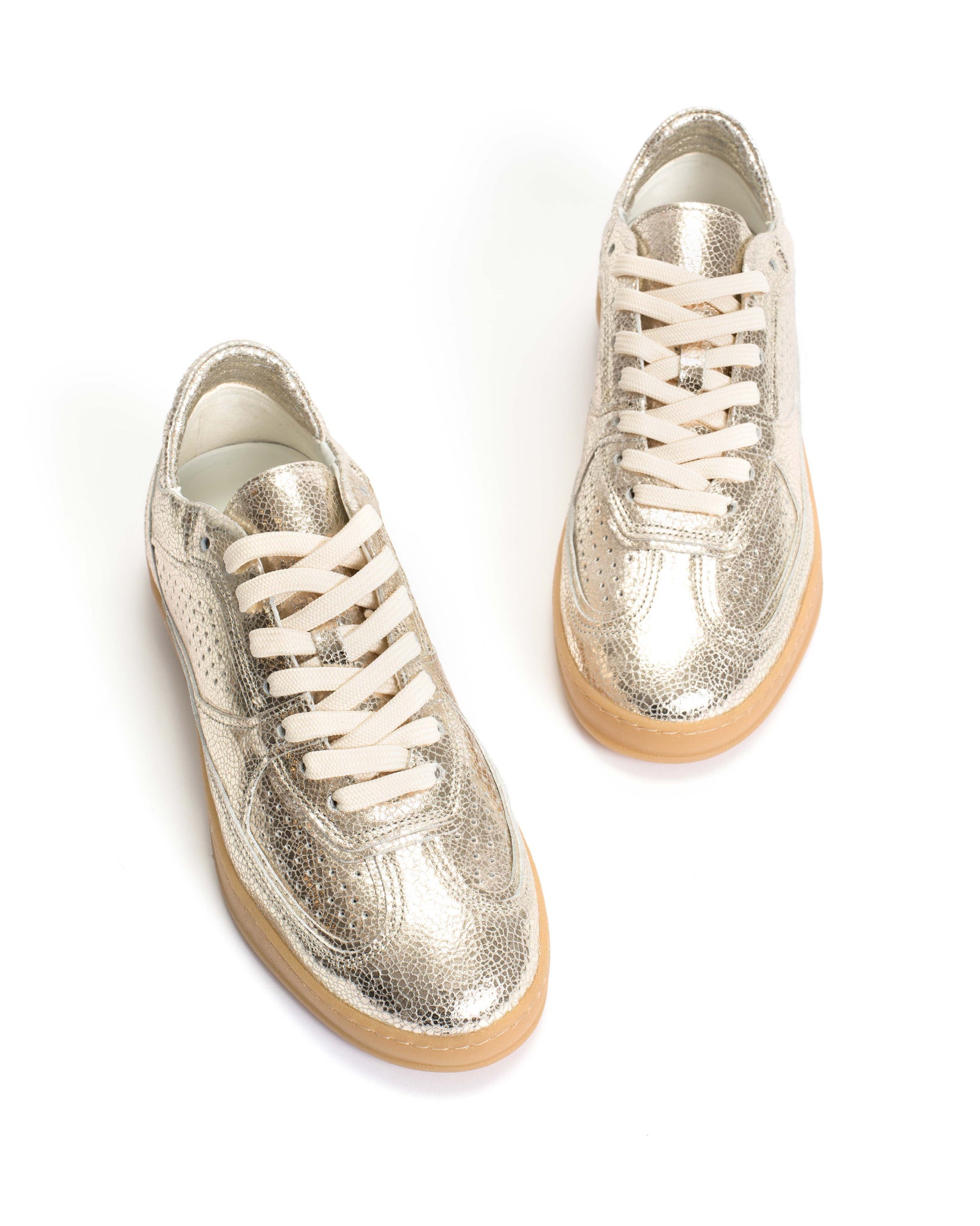 Dabbie Crackled metallic goat Champagne - Anonymous Copenhagen