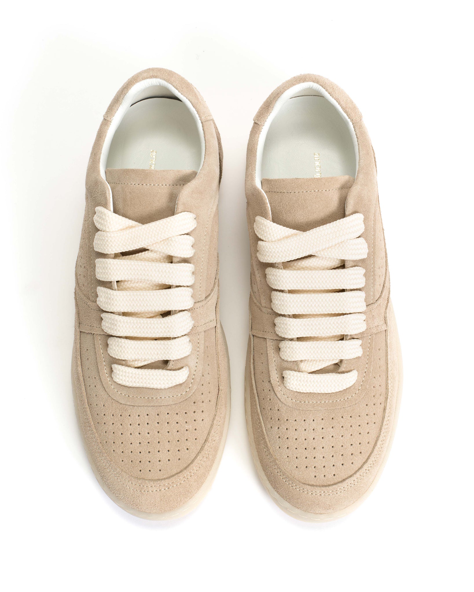 Elevate Calf suede White sand - Anonymous Copenhagen
