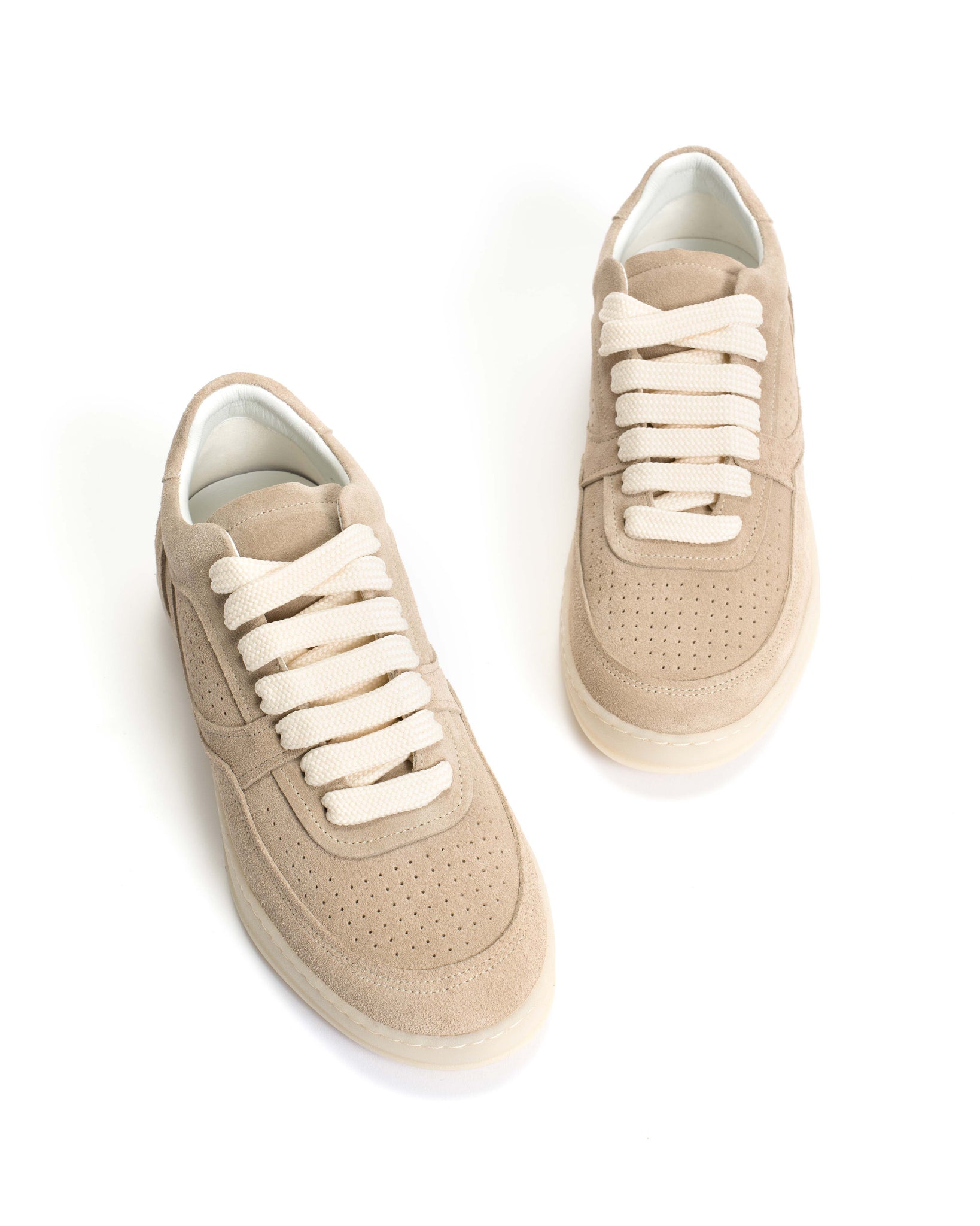 Elevate Calf suede White sand - Anonymous Copenhagen