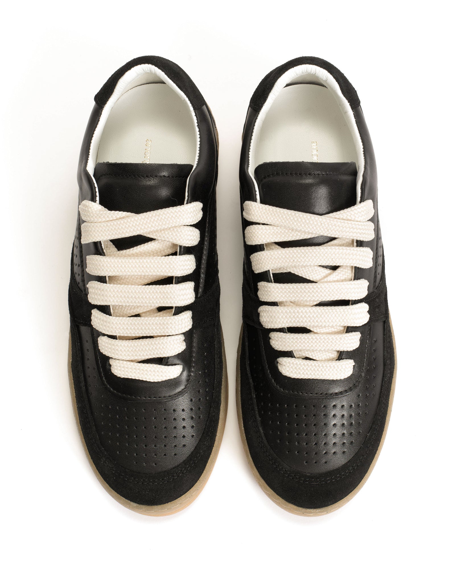 Elevate Calf suede & sleek leather leather Black - Anonymous Copenhagen