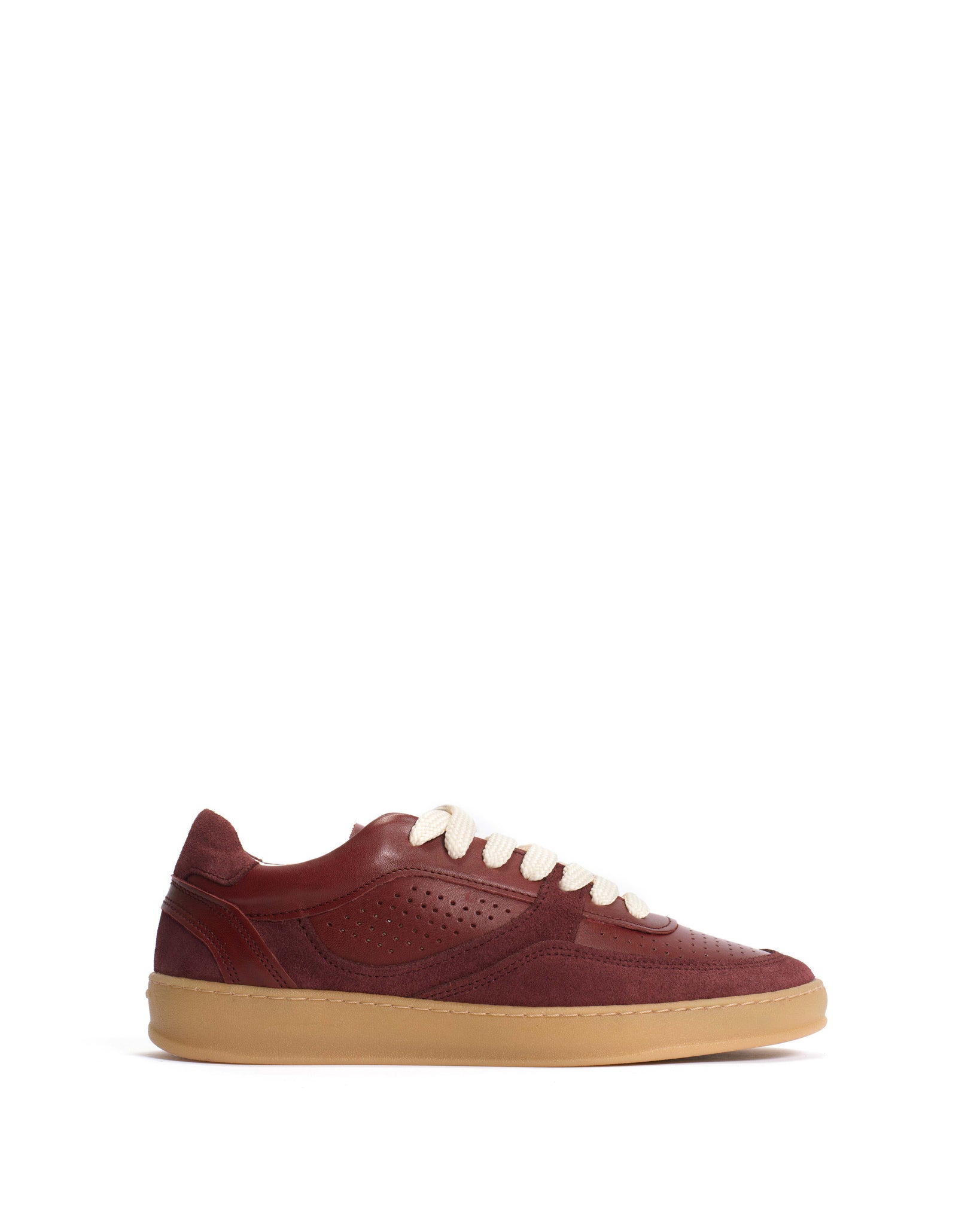 Elevate Soft calf & suede leather Pomegranate - Anonymous Copenhagen