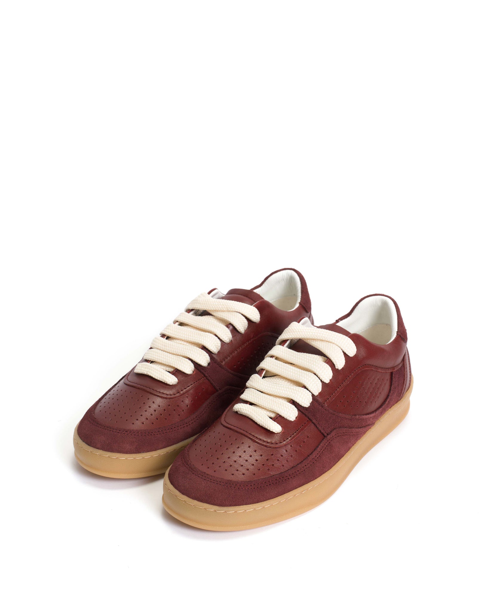 Elevate Soft calf & suede leather Pomegranate - Anonymous Copenhagen