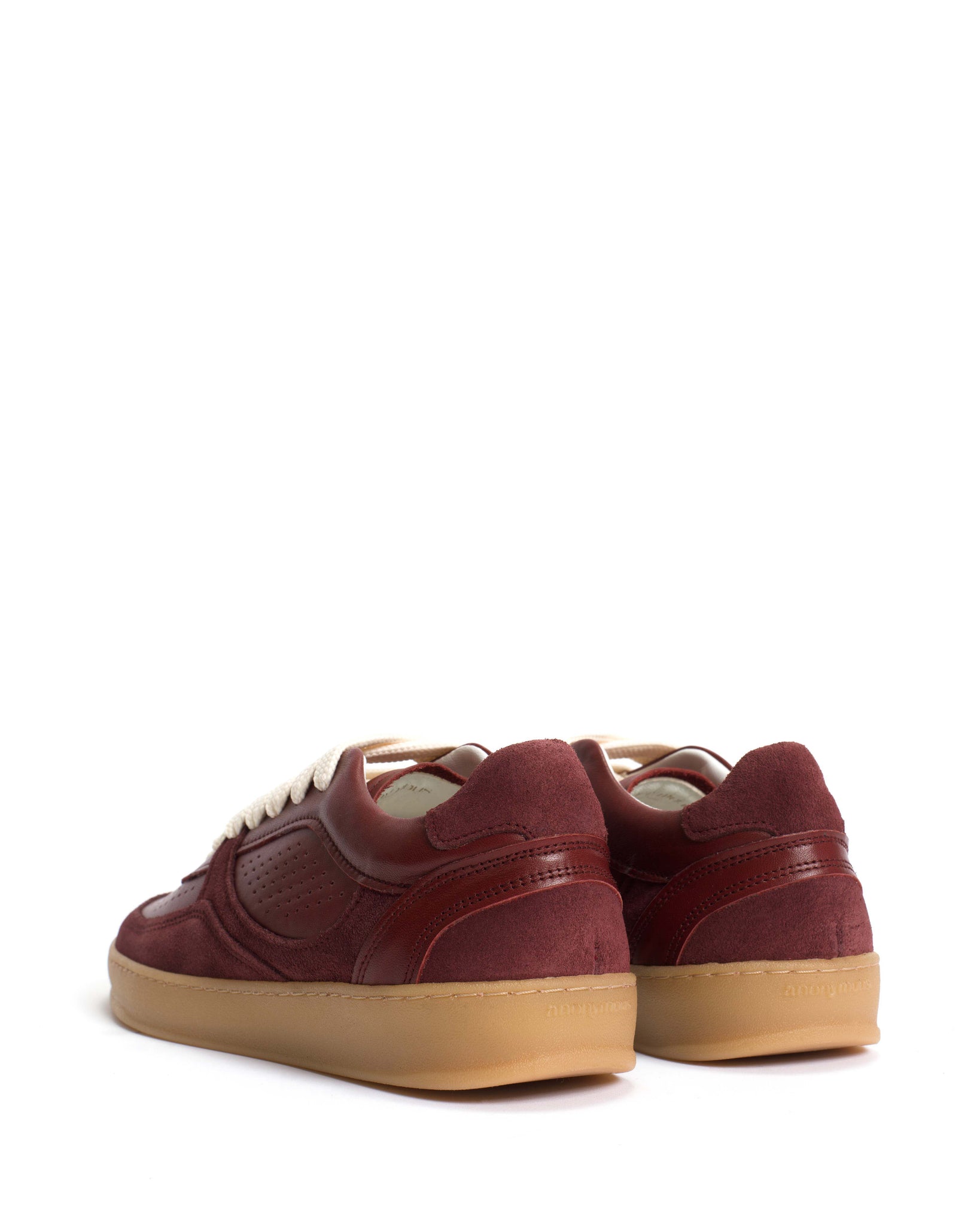Elevate Soft calf & suede leather Pomegranate - Anonymous Copenhagen