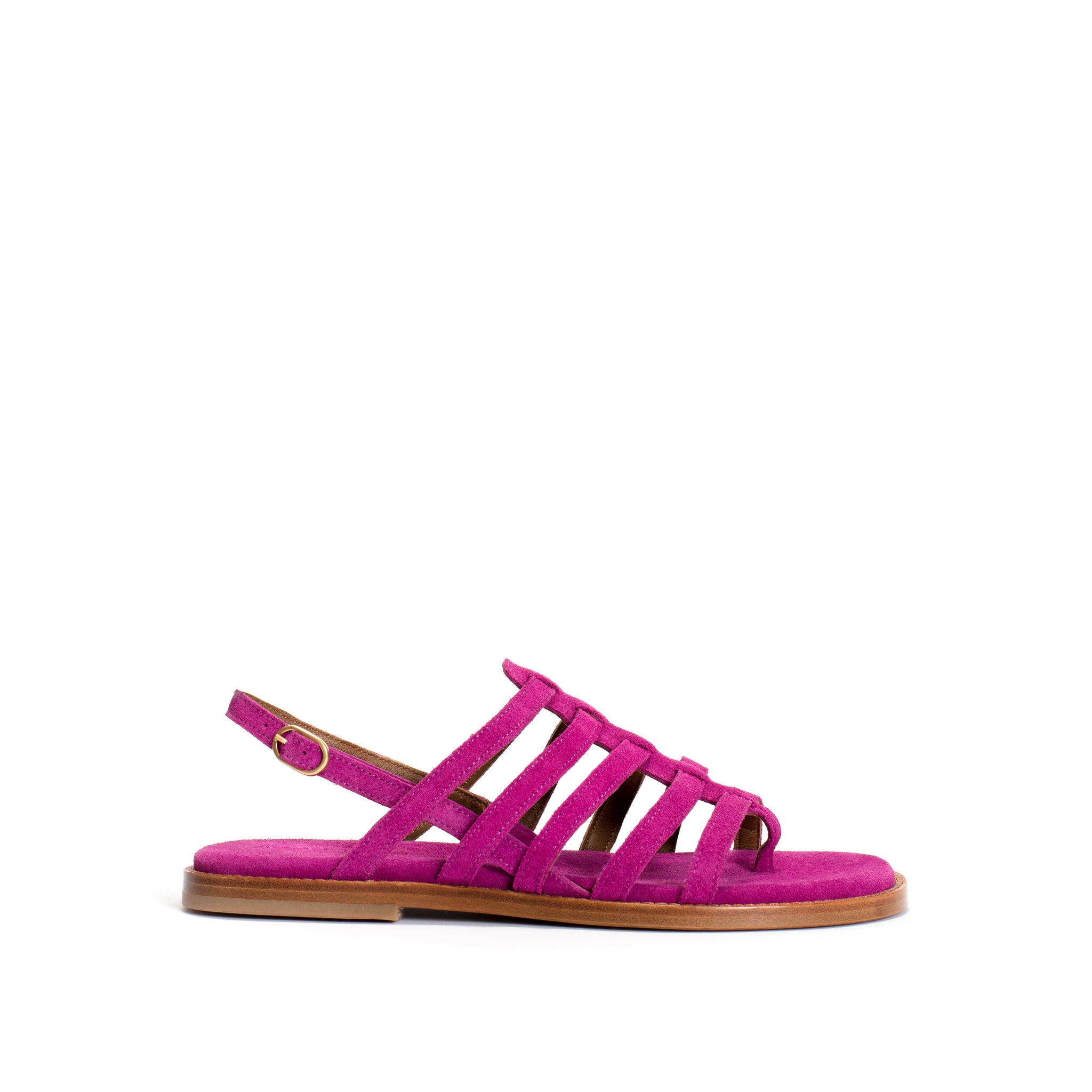 Ella 10 Calf suede Raspberry - Anonymous Copenhagen