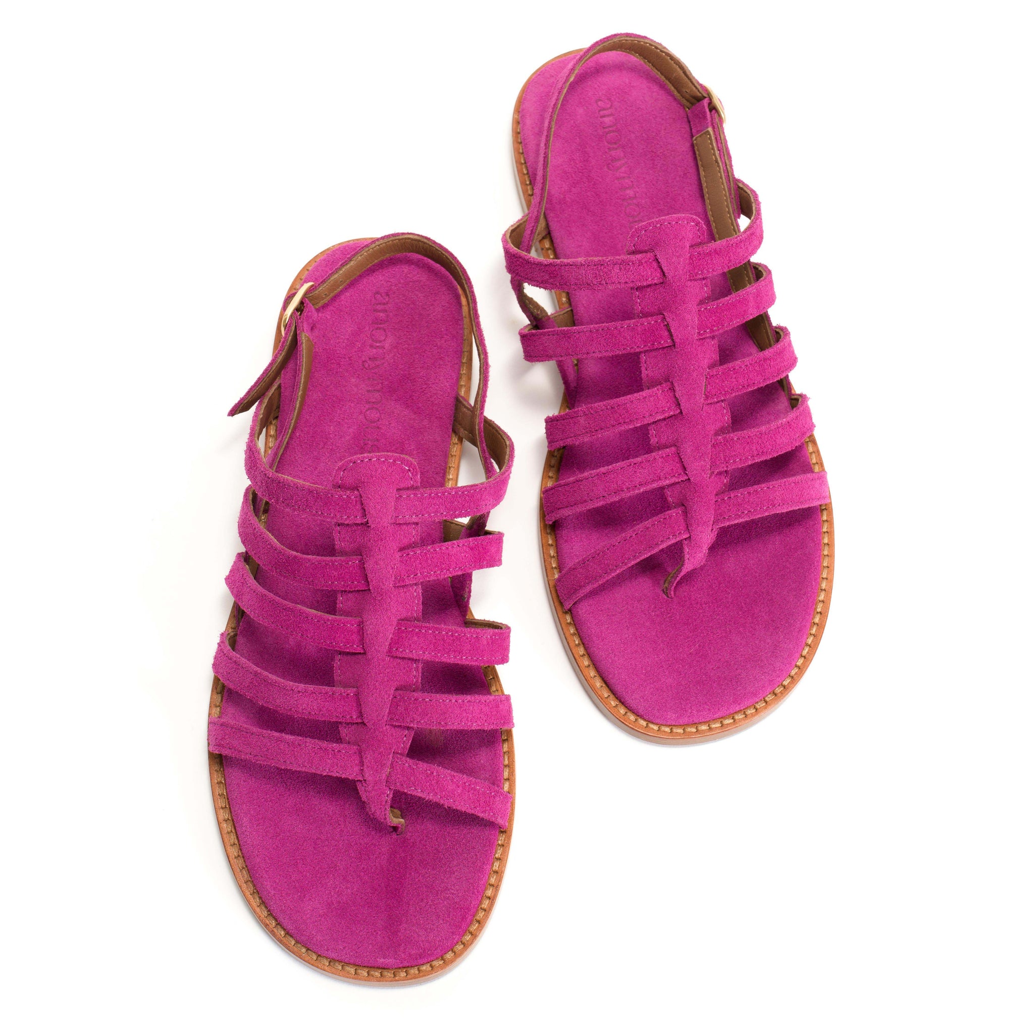 Ella 10 Calf suede Raspberry - Anonymous Copenhagen
