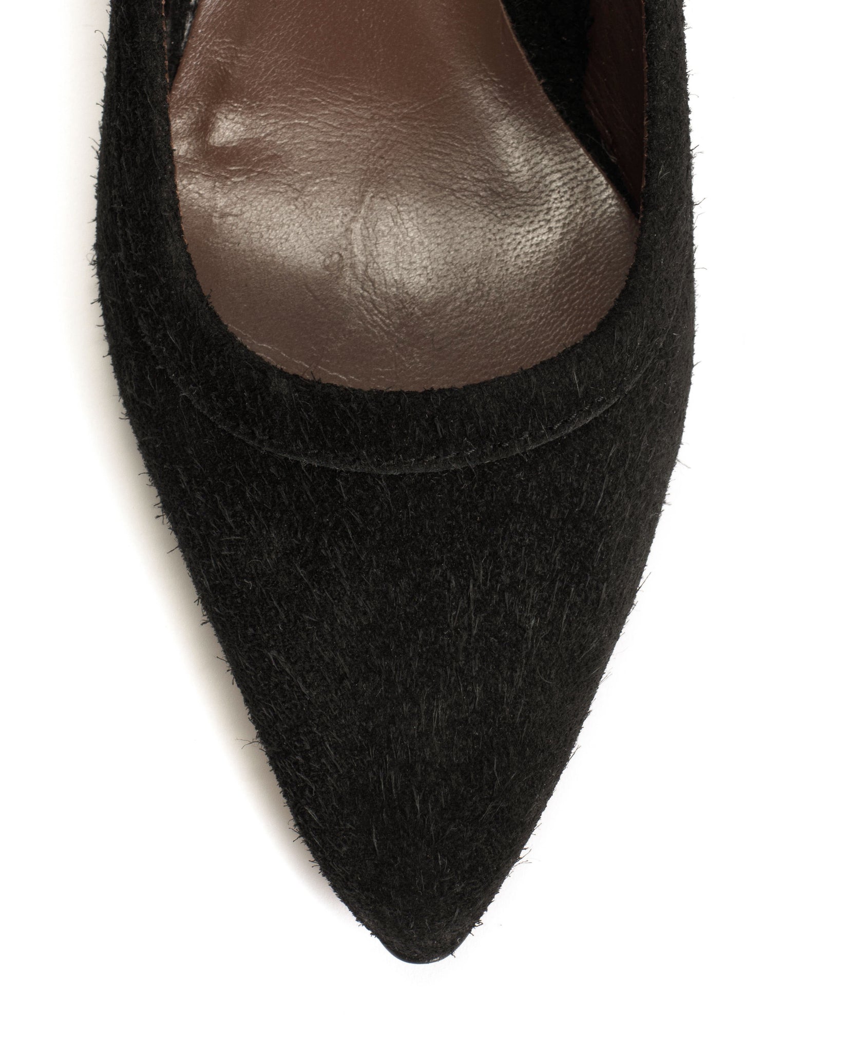 Fanny 40 Plushed calf suede Black - Anonymous Copenhagen