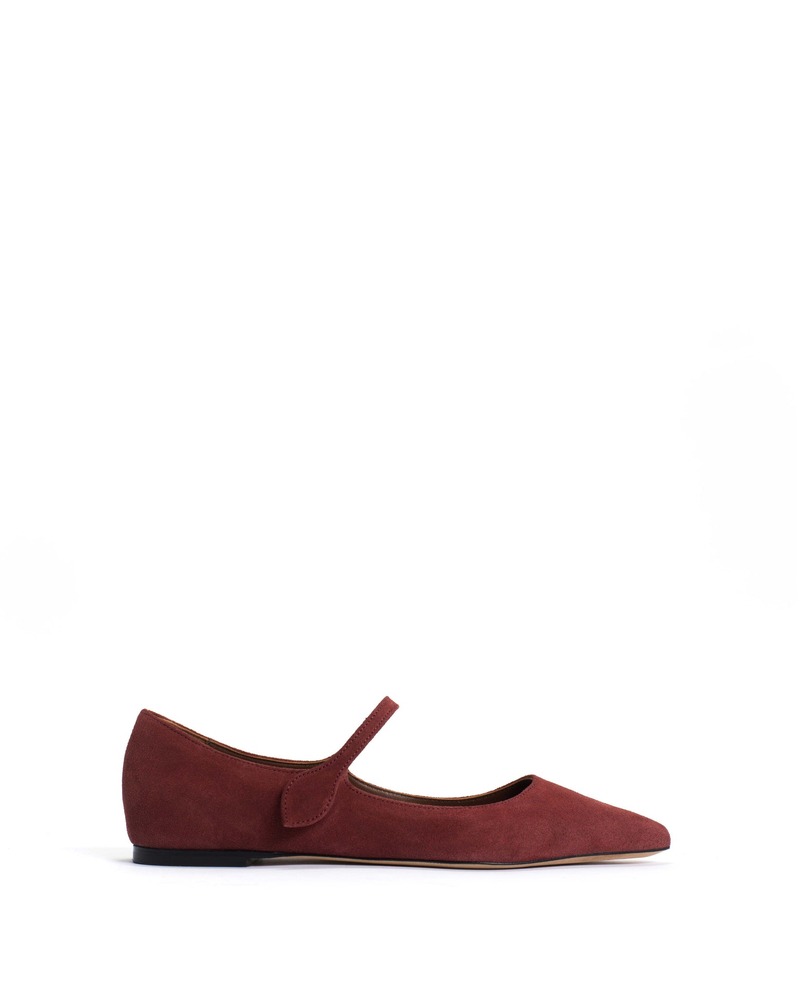 Fifi Calf suede Pomegranate - Anonymous Copenhagen