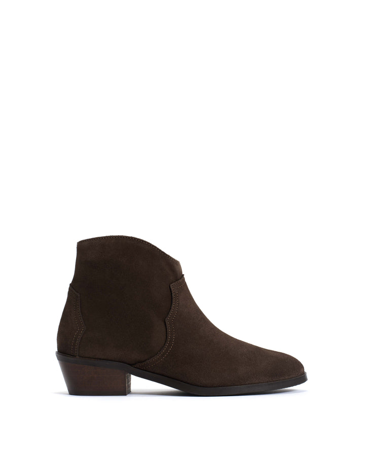 anonymous copenhagen Fiona 35 Calf Suede Coffee brown