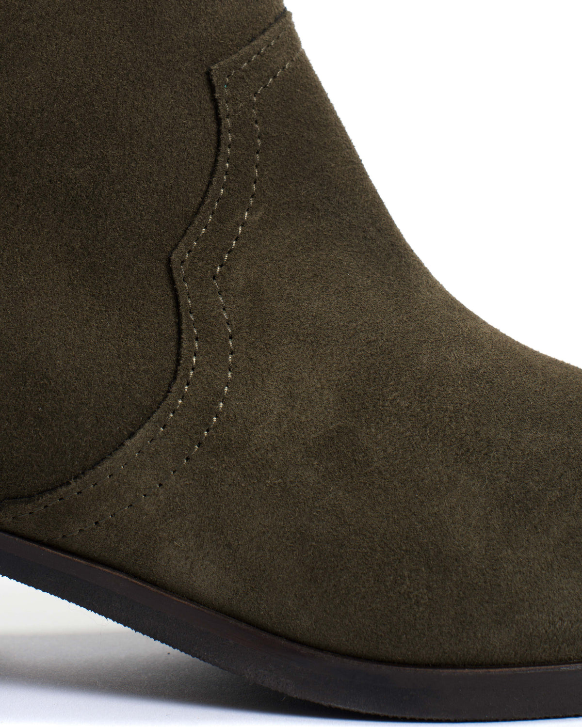 Fiona 35 Calf suede Moss green