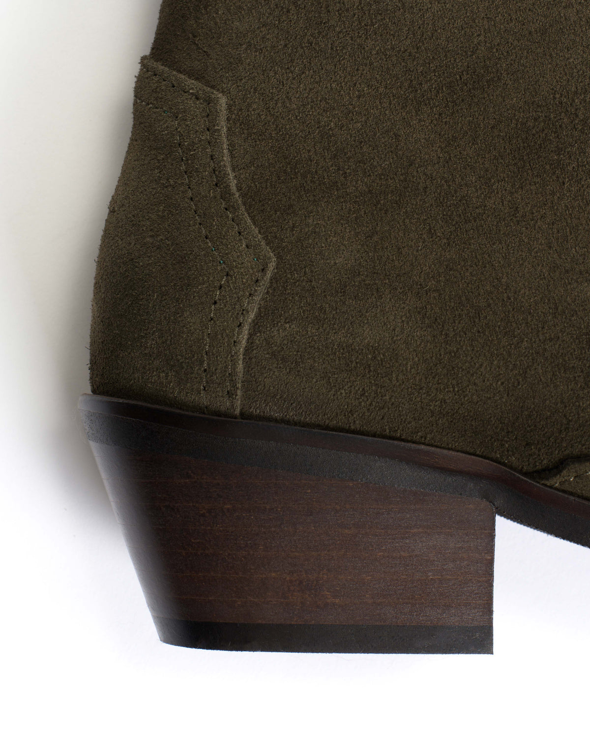 Fiona 35 Calf suede Moss green