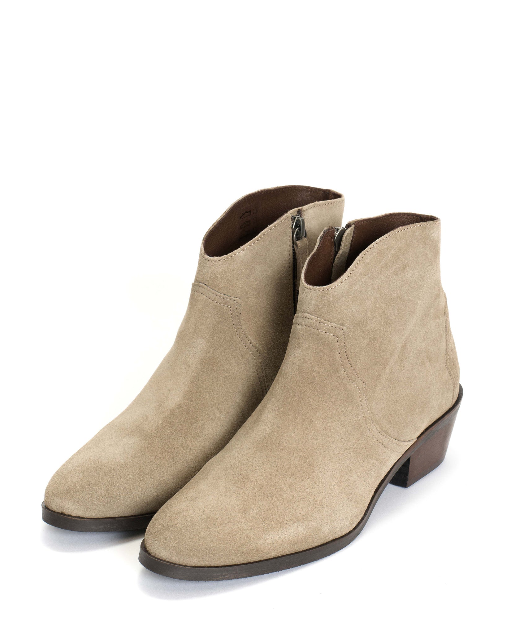 Fiona 35 Calf Suede Sage grey - Anonymous Copenhagen