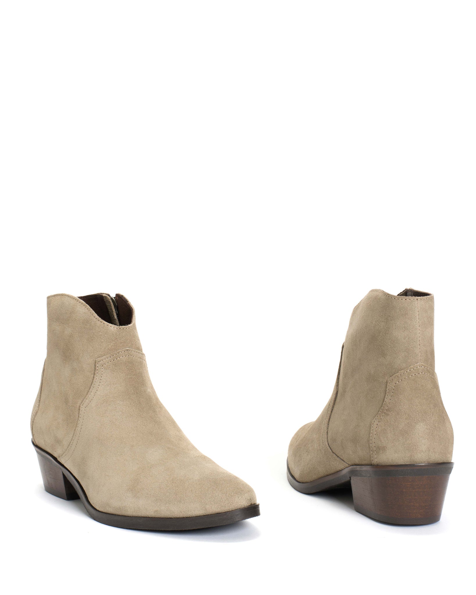 Fiona 35 Calf Suede Sage grey - Anonymous Copenhagen