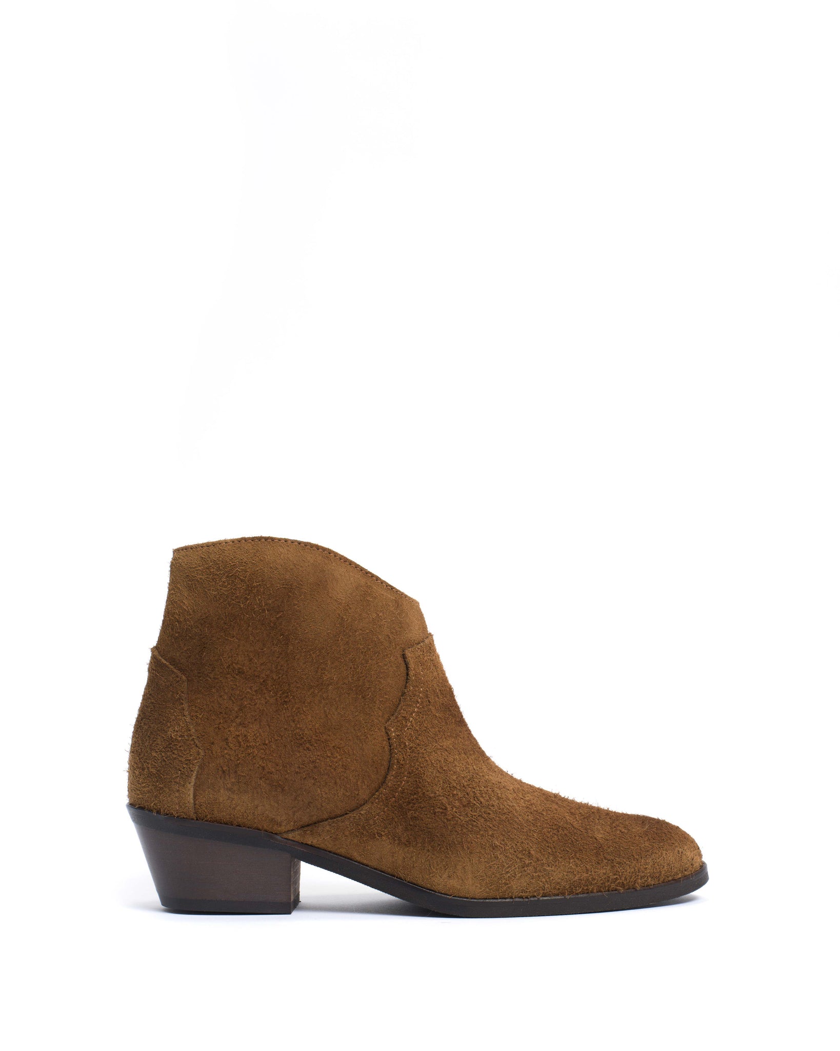 Fiona 35 Plushed calf suede Cinnamon - Anonymous Copenhagen