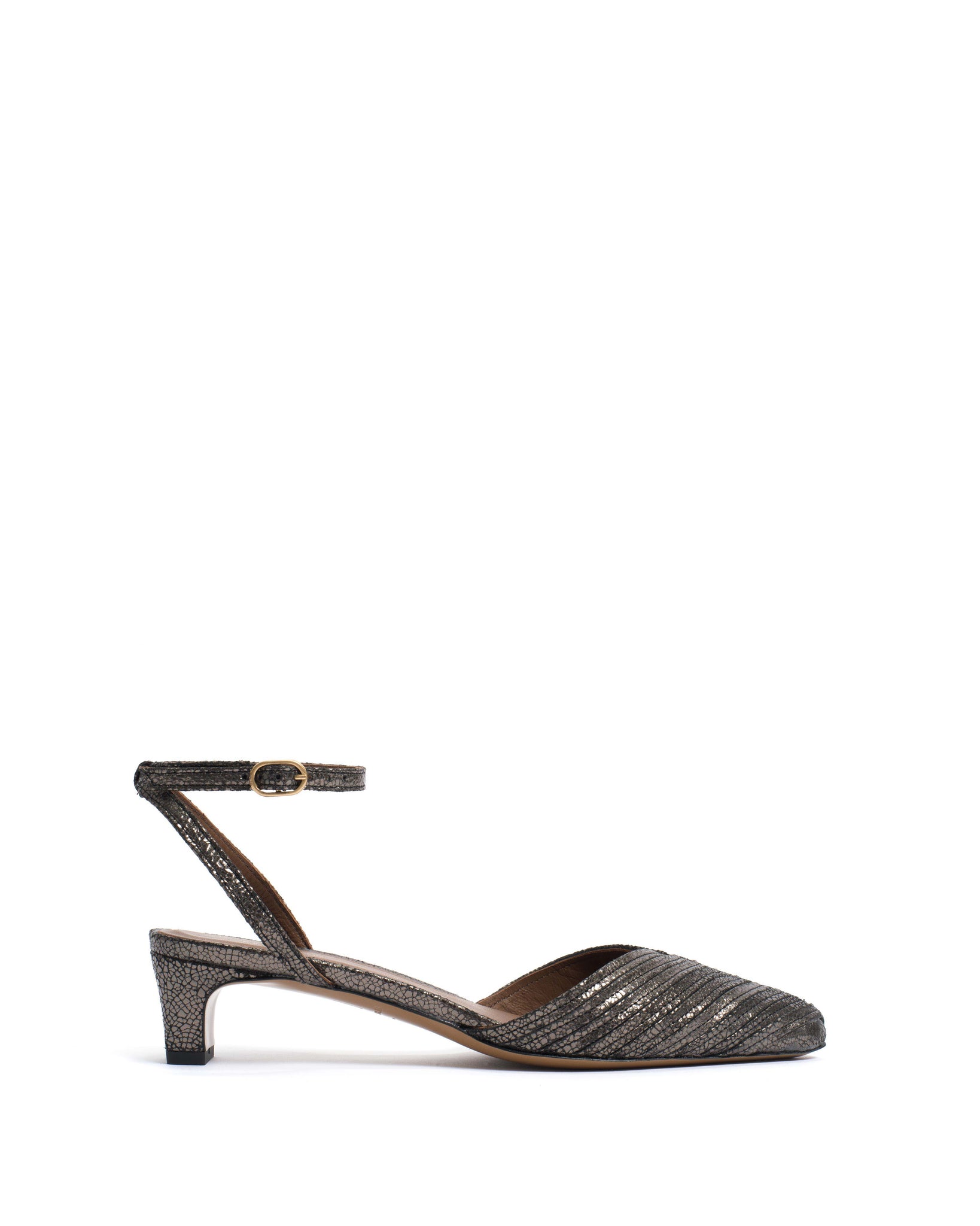 Givia 40 Crackled metallic goat Platinum - Anonymous Copenhagen
