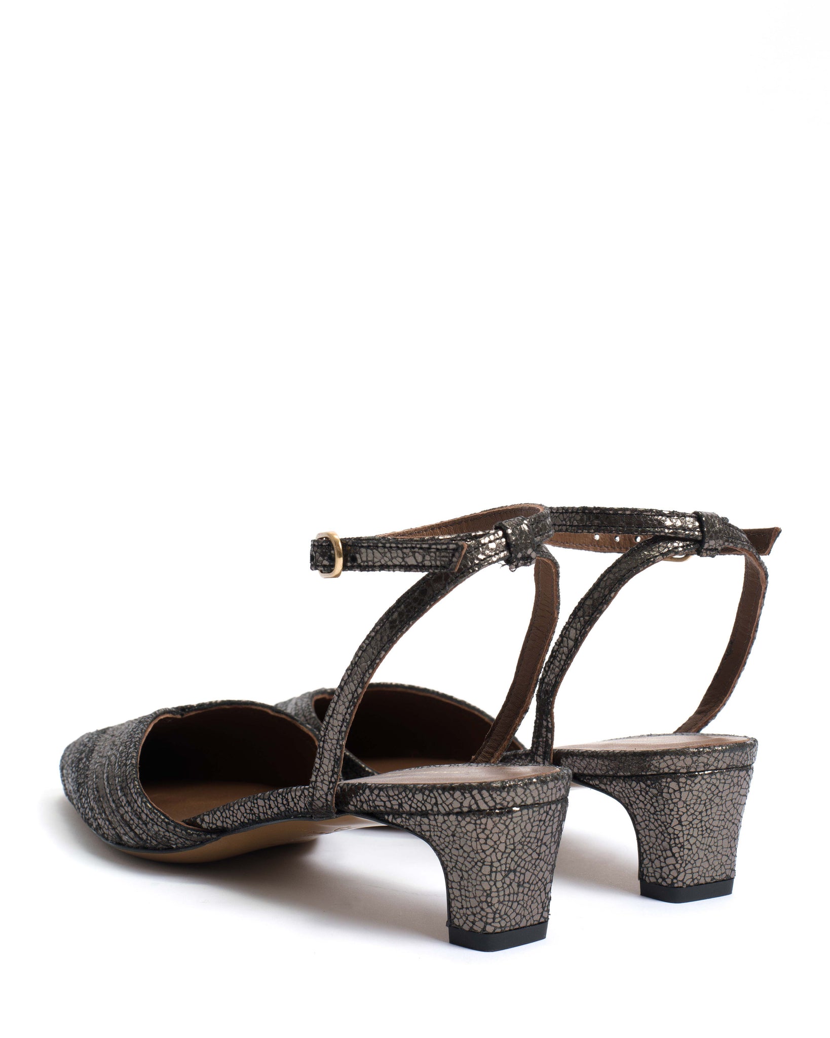 Givia 40 Crackled metallic goat Platinum - Anonymous Copenhagen