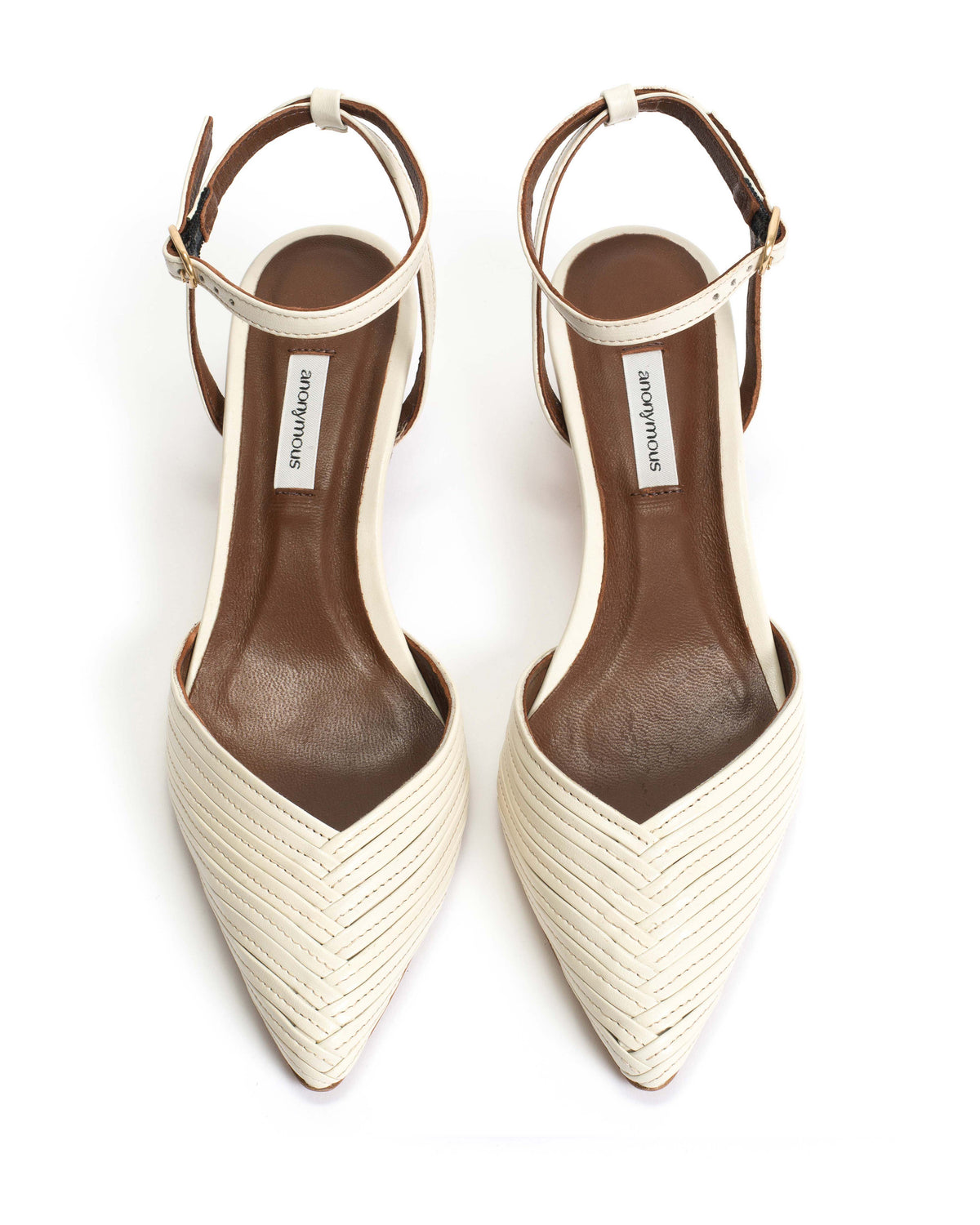 Givia 40 Shiny lamb White sand