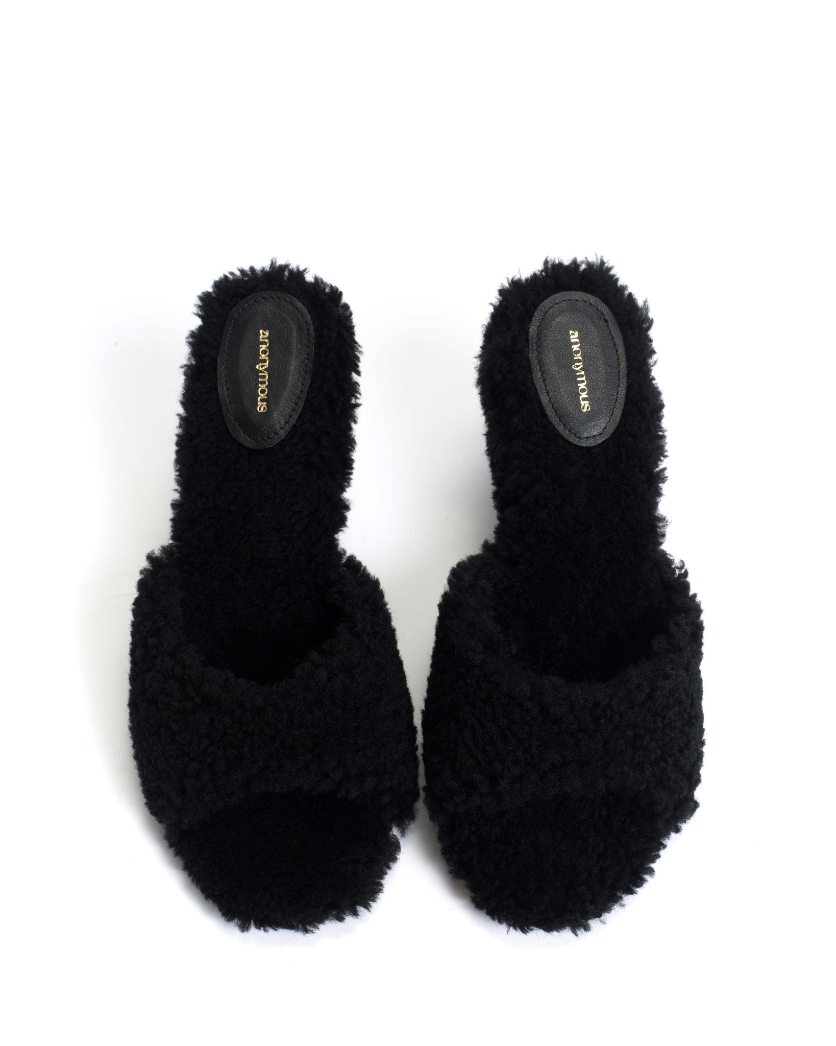 Gwen shearling Lamb shearling Black - Anonymous Copenhagen