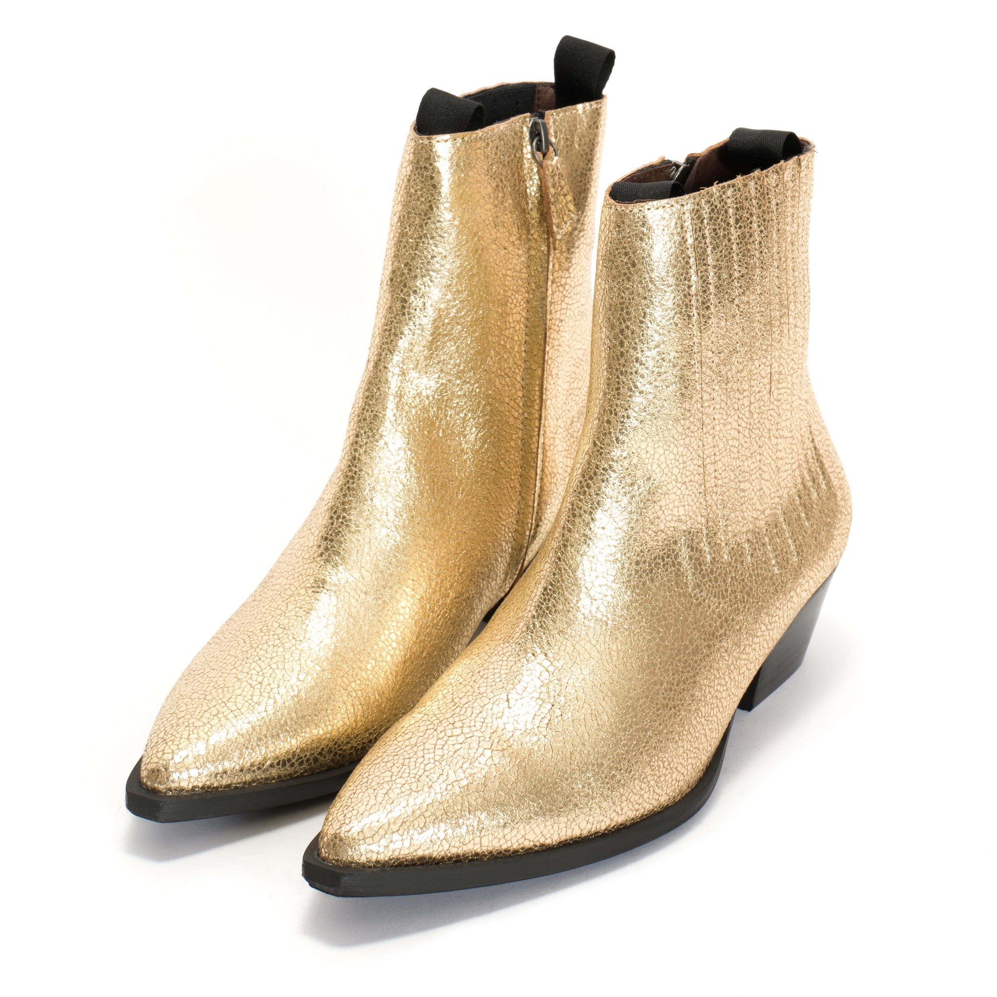Hachi Crackled metallic goat Gold - Anonymous Copenhagen