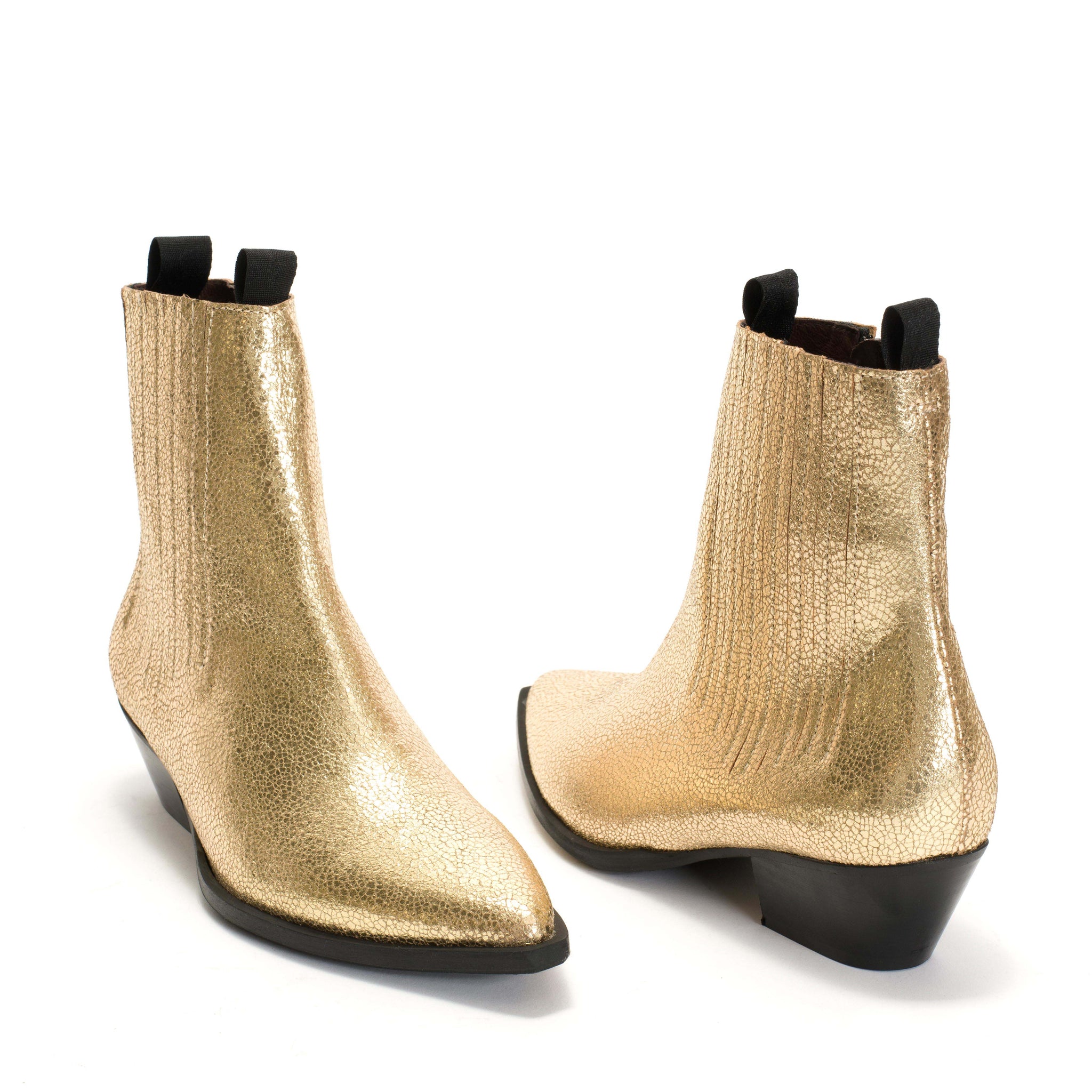 Hachi Crackled metallic goat Gold - Anonymous Copenhagen