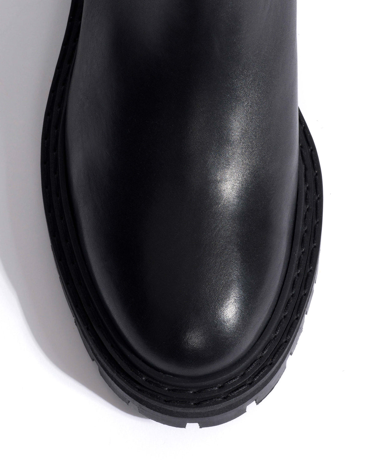 Haily high cut Soft calf Black