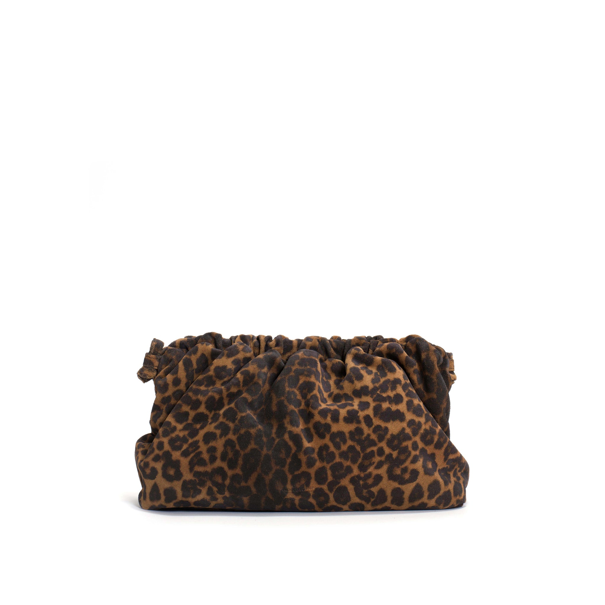 Leopard sales clutch zara