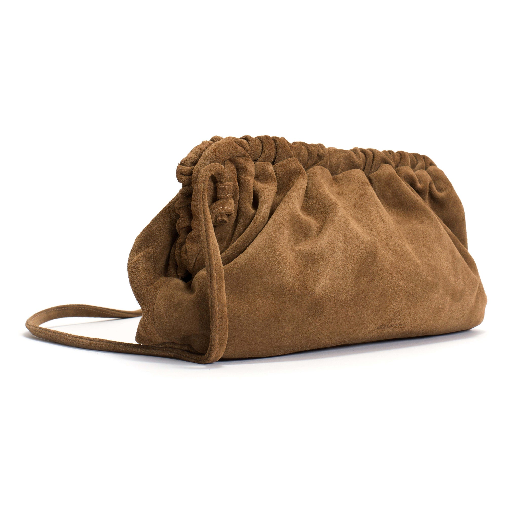 Hally grand cloud bag Calf suede Cinnamon - Anonymous Copenhagen