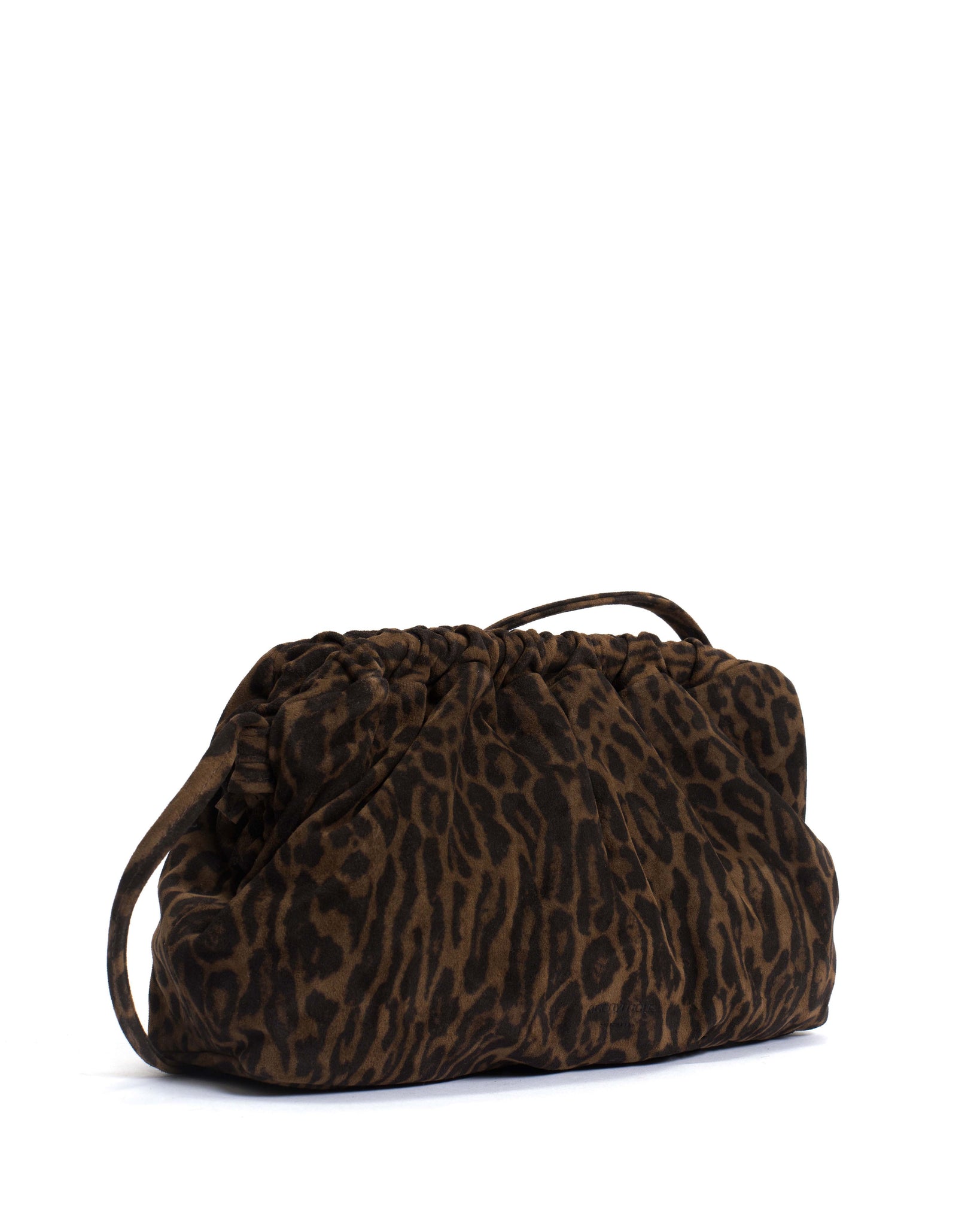 Hally grand cloud bag Calf suede print Jaguar - Anonymous Copenhagen