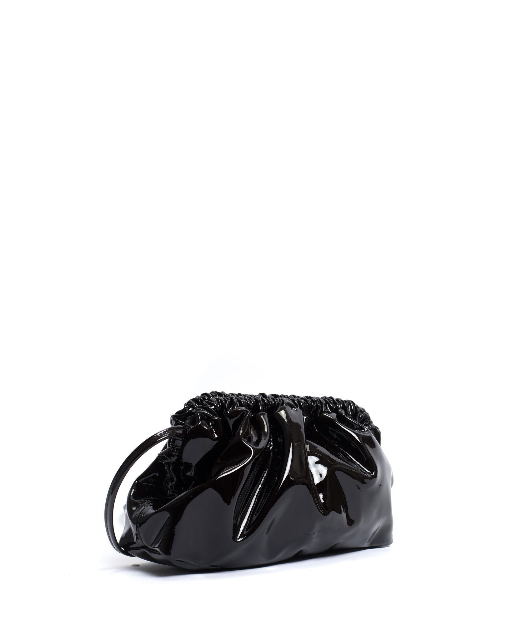 Hally grand cloud bag Polished soft calf Black - Anonymous Copenhagen