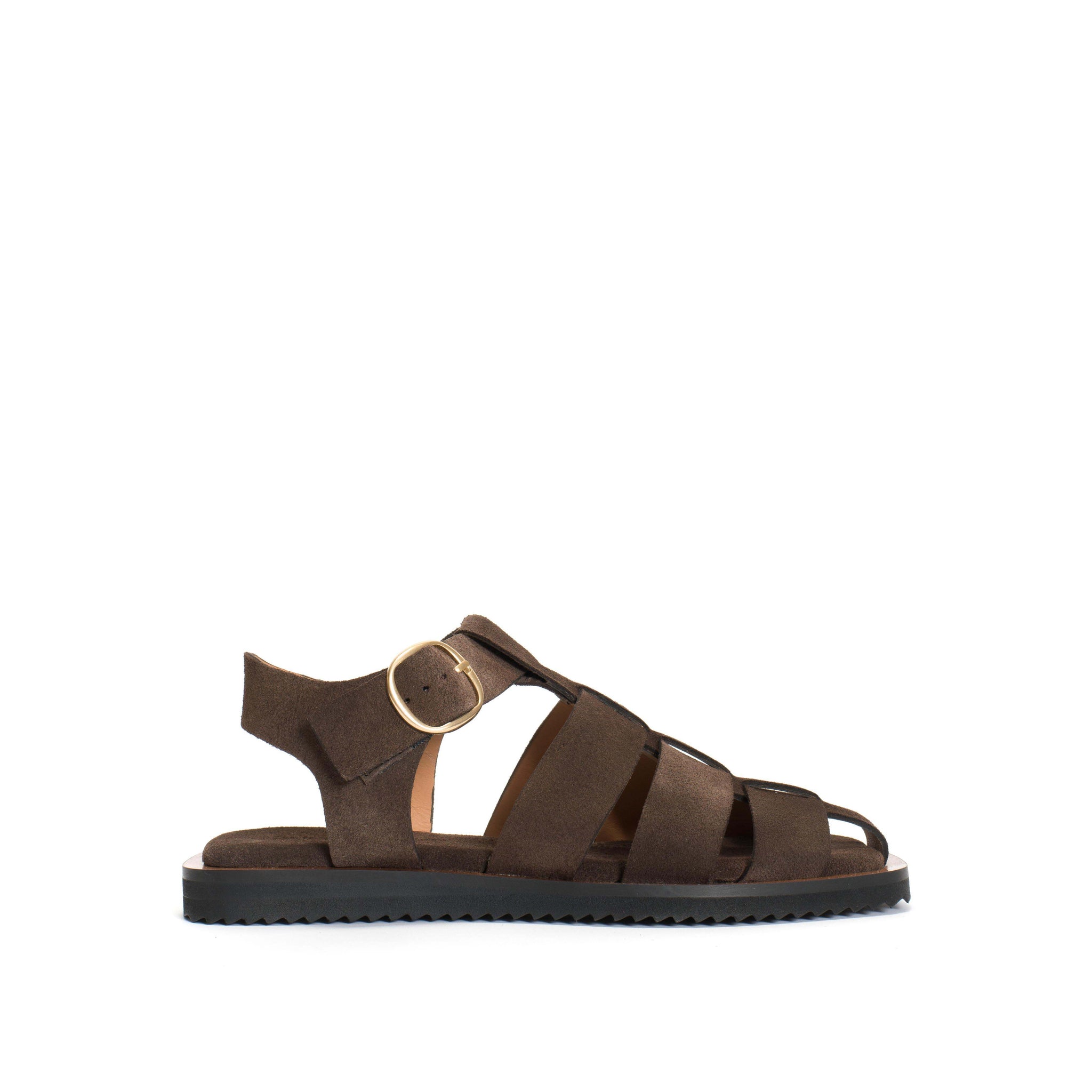 Hampell Calf suede Coffee brown - Anonymous Copenhagen