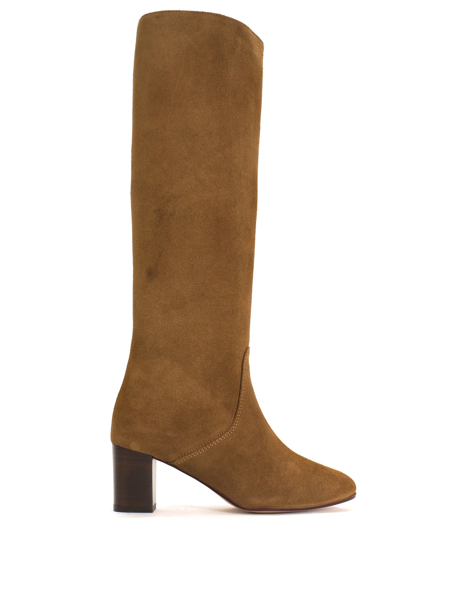 Henriette 60 Calf suede Cinnamon - Anonymous Copenhagen