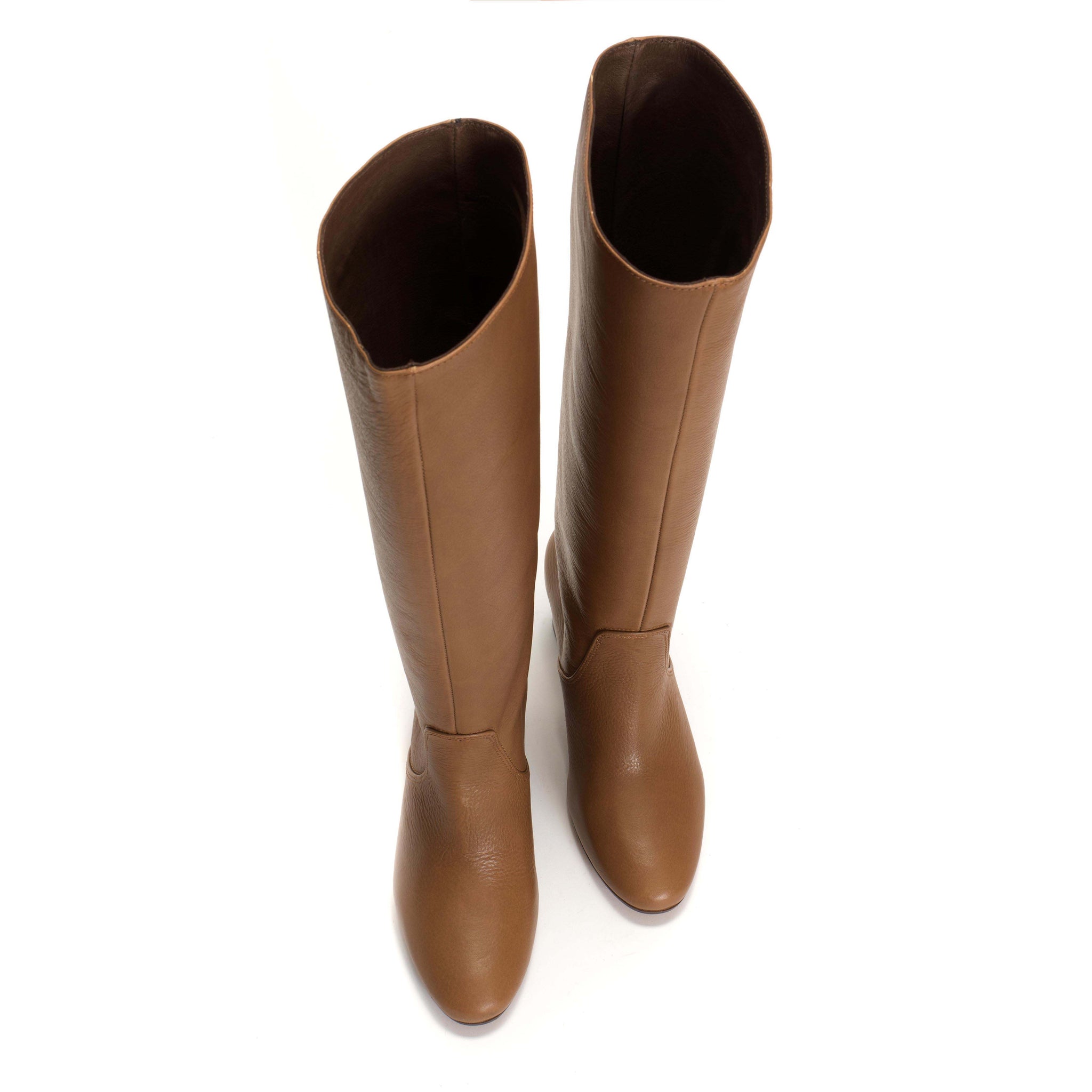 Henriette 60 Glossy grained vegetable tanned calf Cinnamon - Anonymous Copenhagen