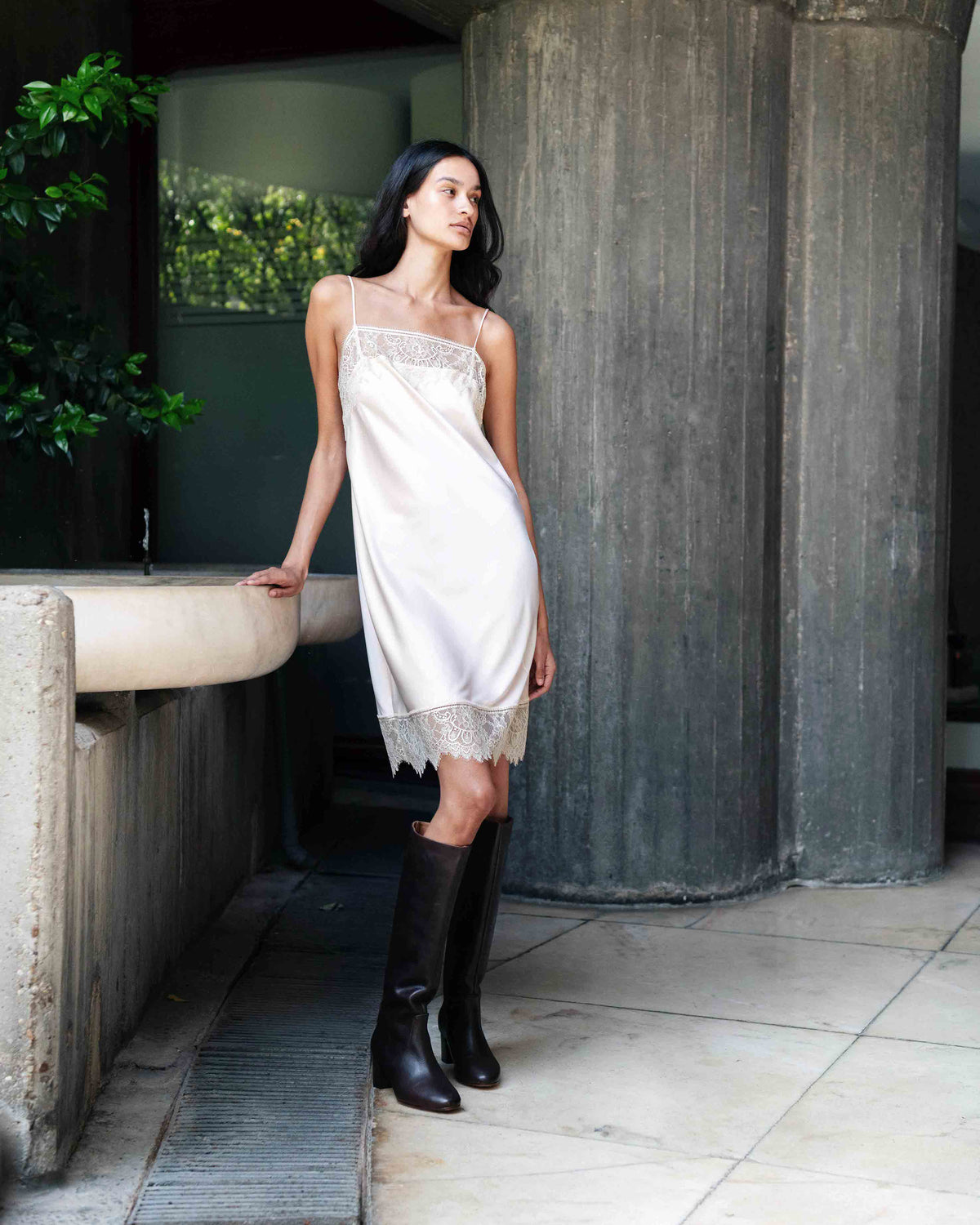 Henriette Vegetal soft calf Coffee brown
