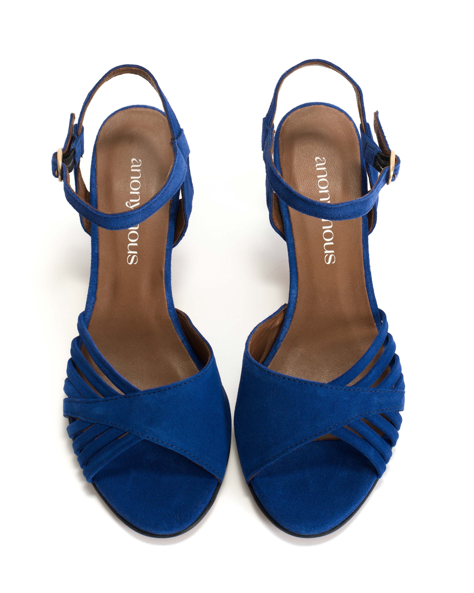 Hermine Calf suede Electric blue - Anonymous Copenhagen