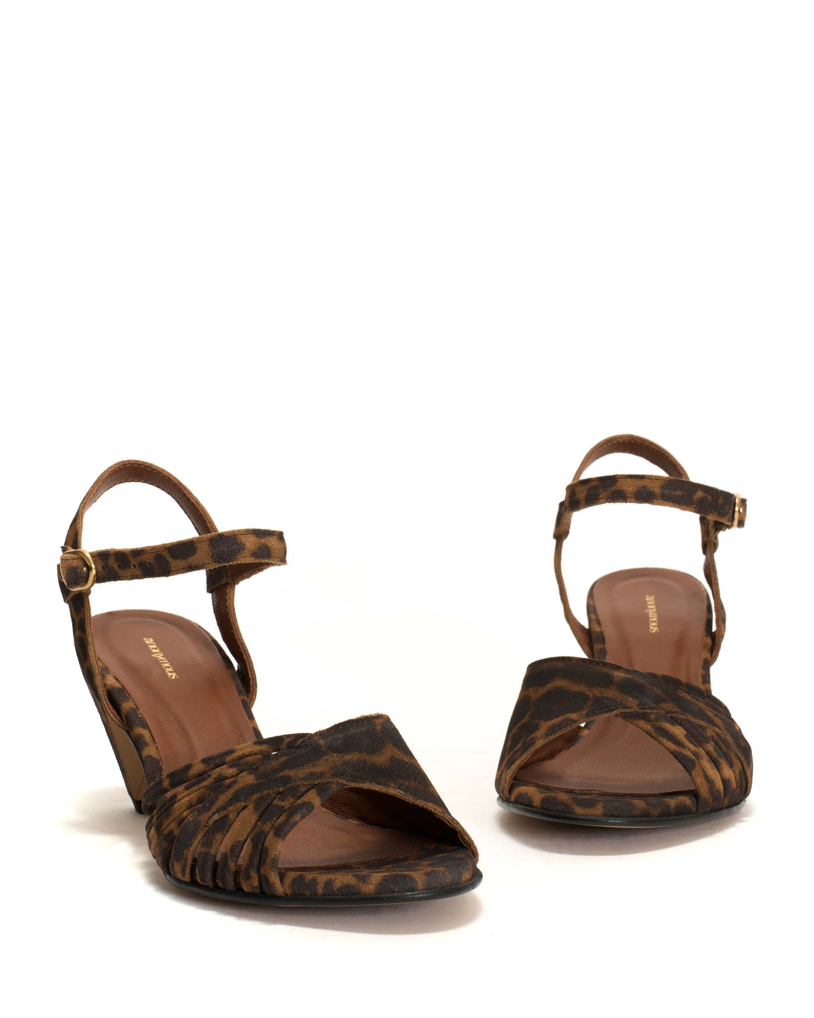 Hermine Calf suede print Leopard - Anonymous Copenhagen