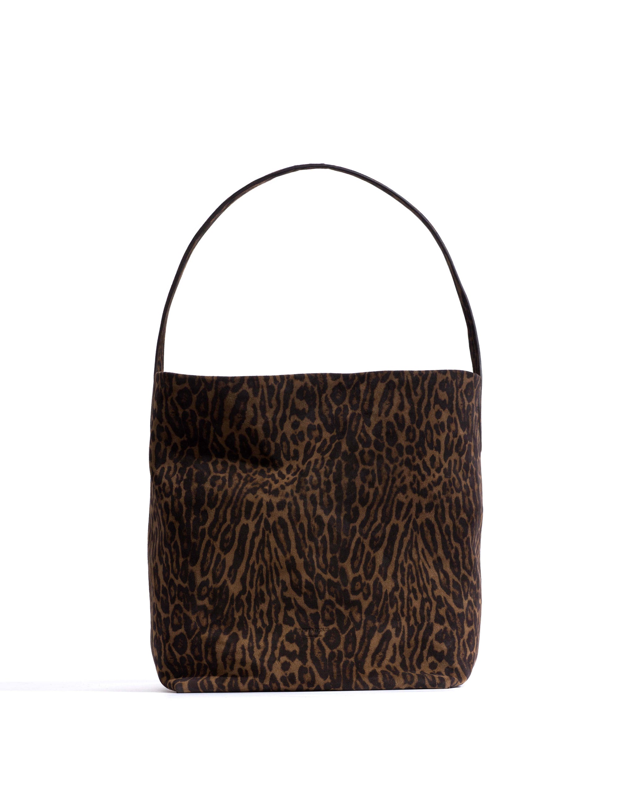 Versa everyday bag Calf suede print Jaguar