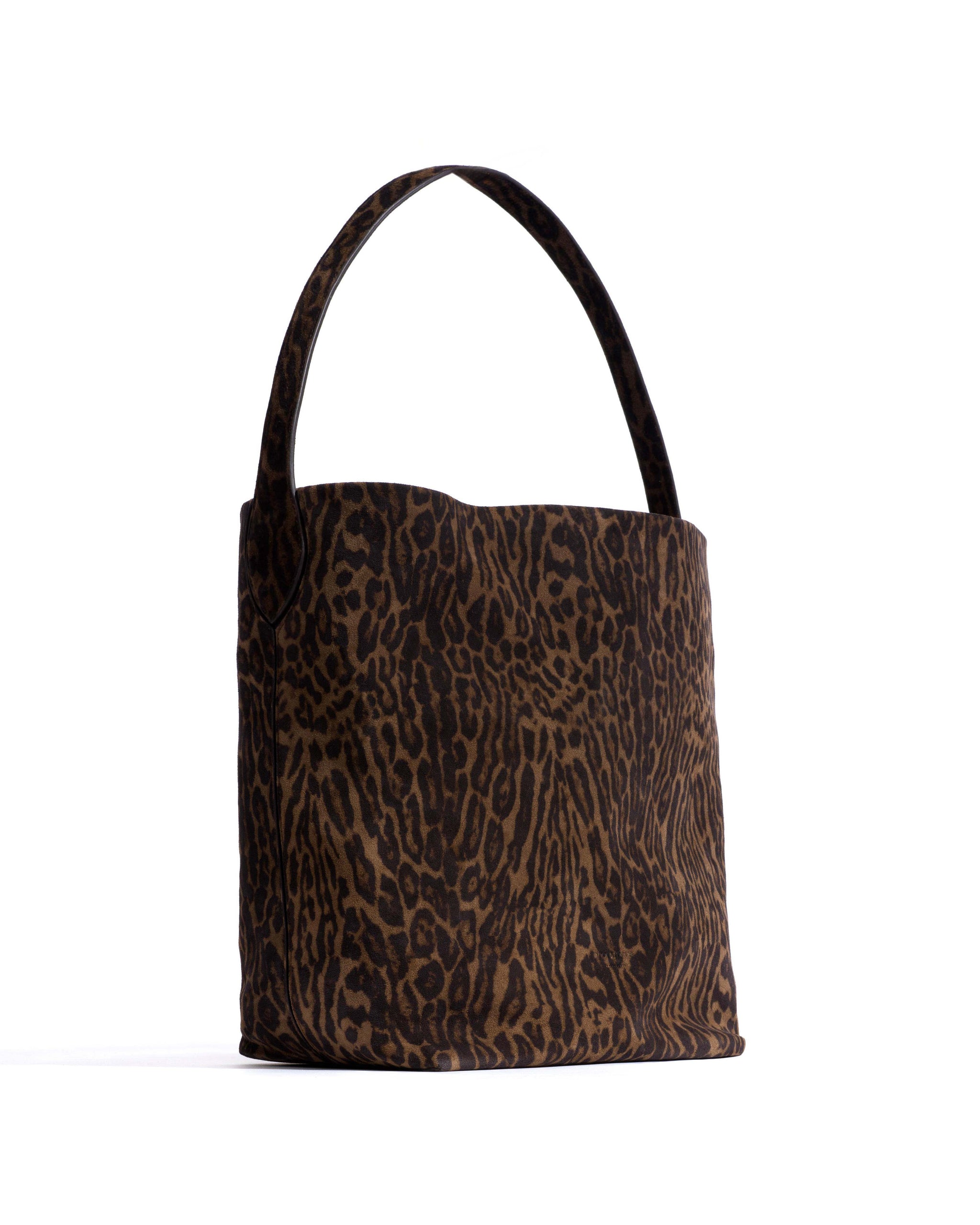 Versa everyday bag Calf suede print Jaguar