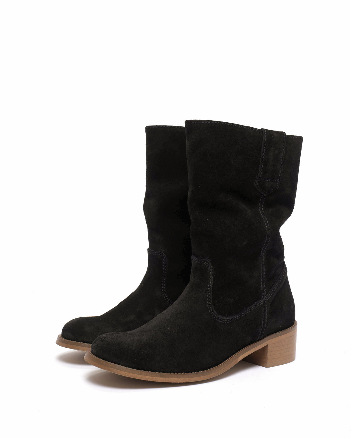 Dico Julia Calf suede Black