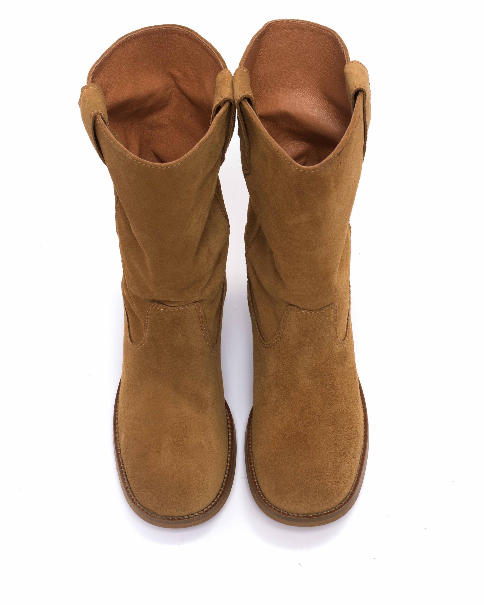 Dico Julia Calf suede Dark tan