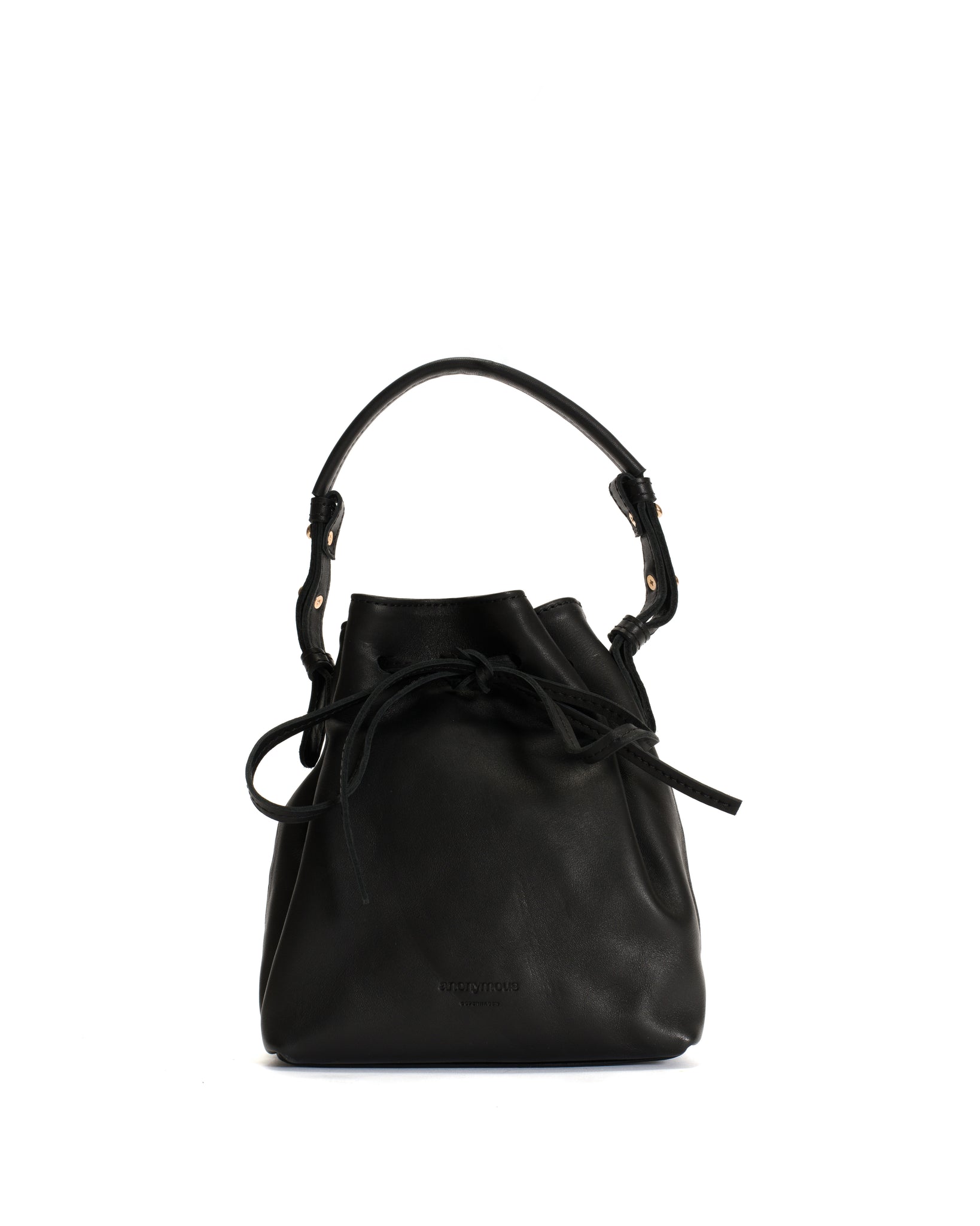 Kacey petite bucket bag Soft calf Black - Anonymous Copenhagen