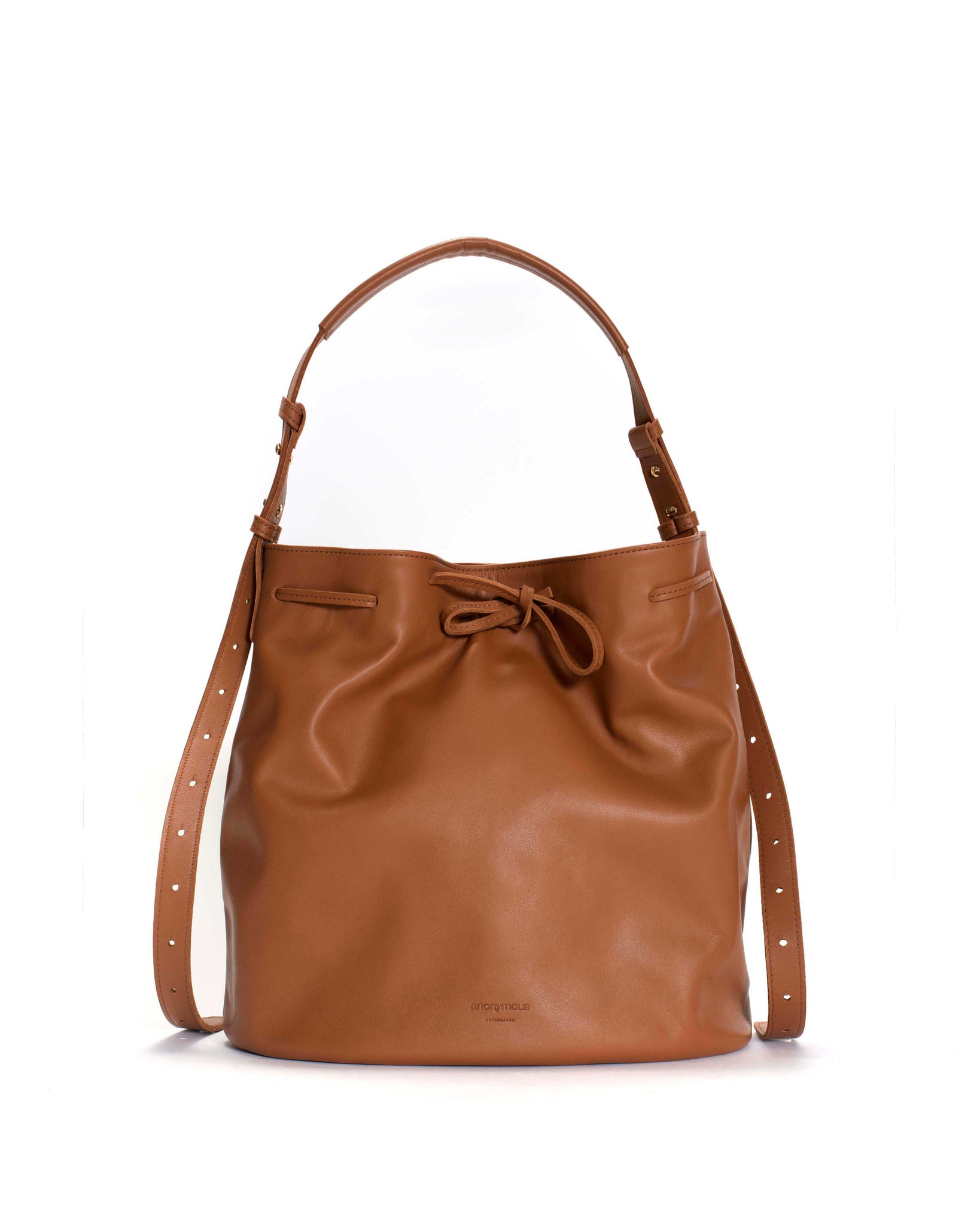 Kacey grand bucket bag Soft calf Camel - Anonymous Copenhagen