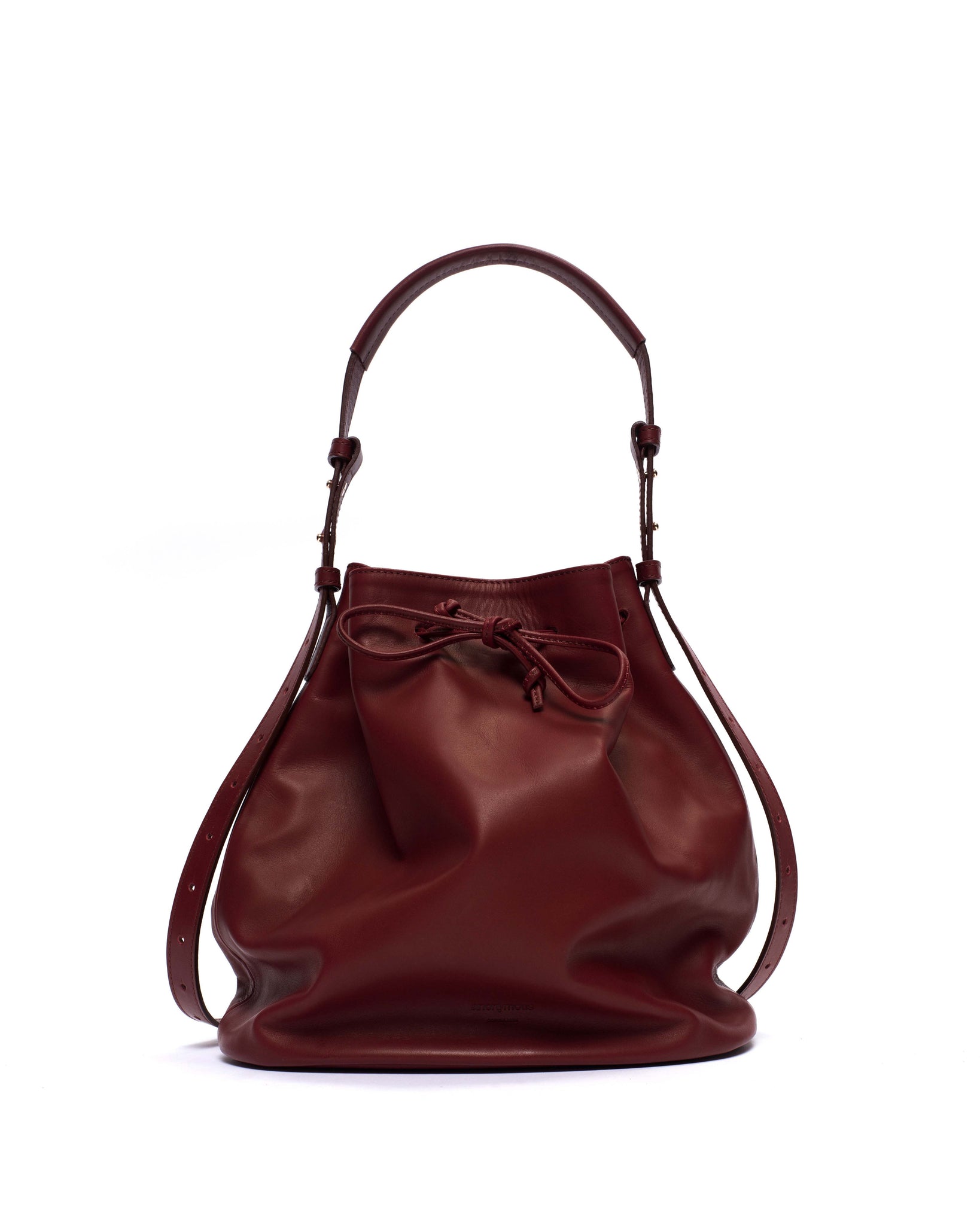 Kacey grand bucket bag Soft calf Pomegranate - Anonymous Copenhagen