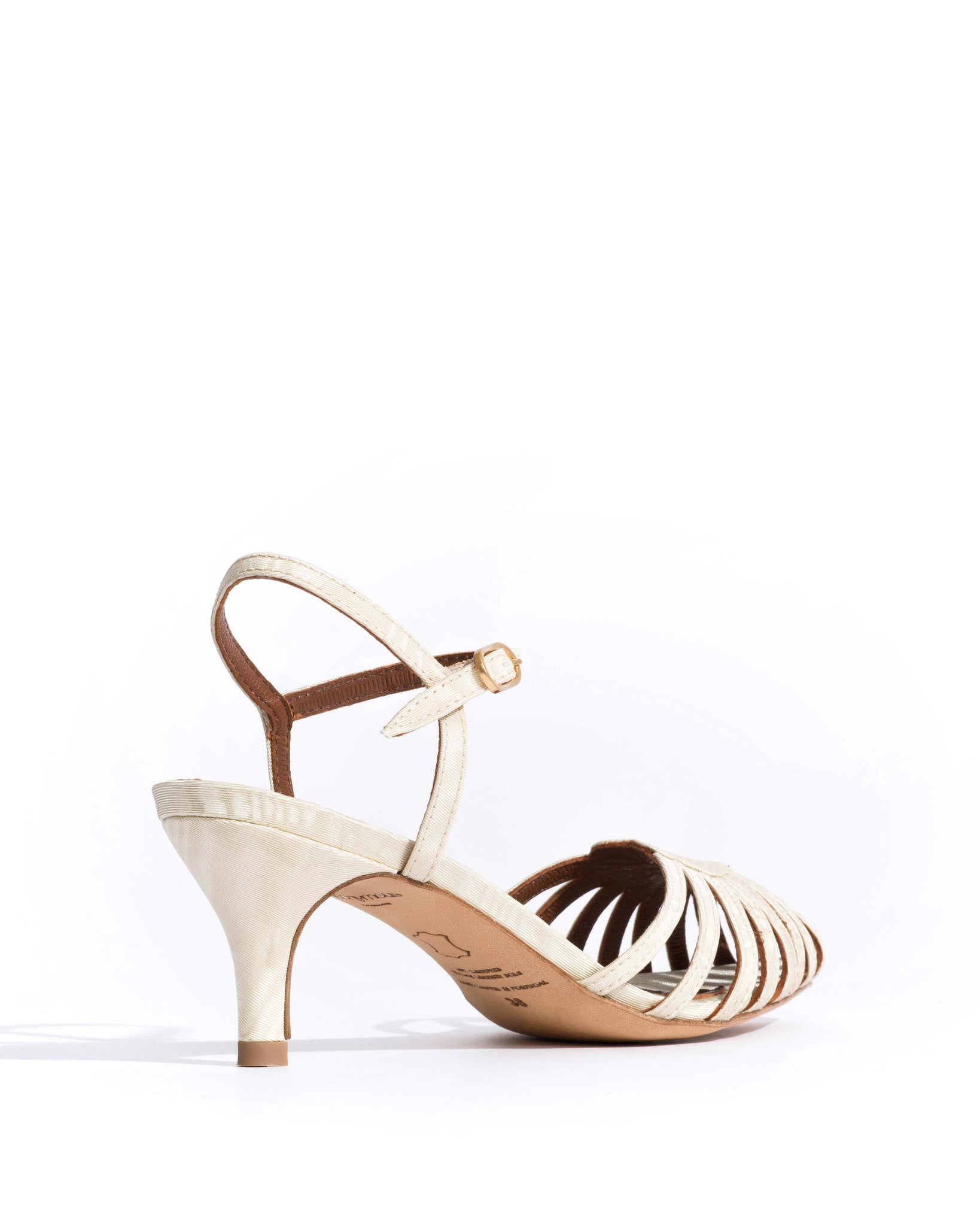 Keesha 55 Glossy moire Ivory
