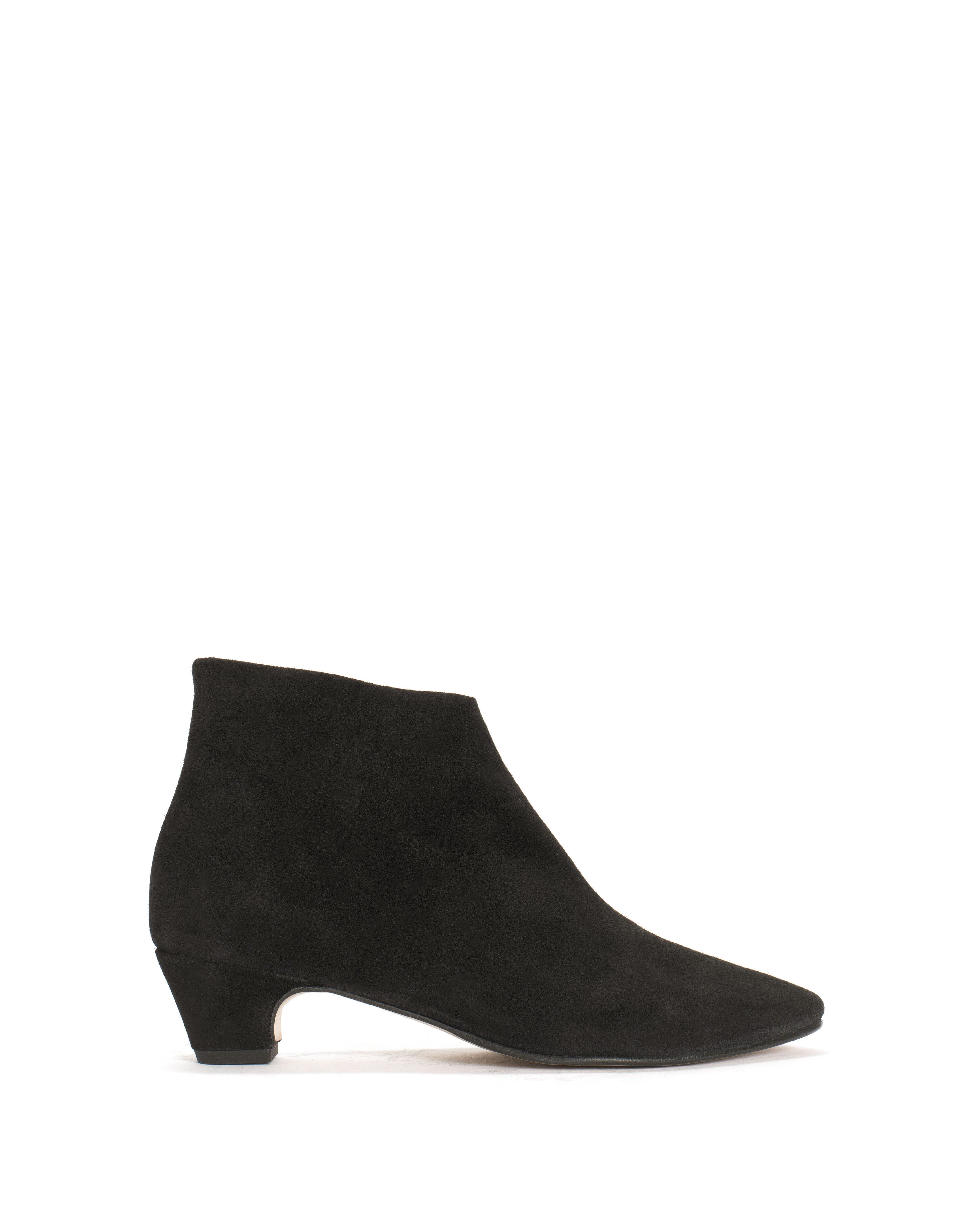 Kyra Calf suede Black